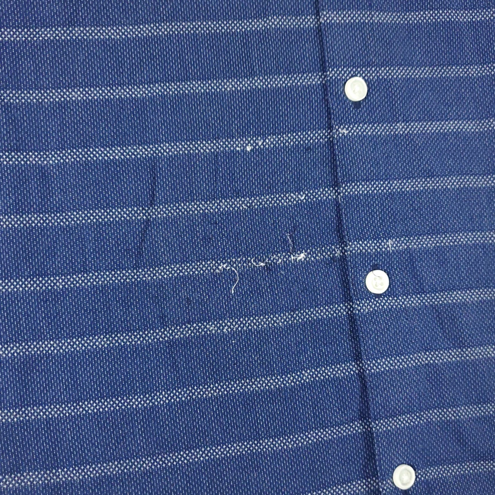 Original Penguin Original Penguin Blue Striped Long Sleeve Button-Up Shirt Mens Size Large Casual Size US L / EU 52-54 / 3 - 4 Thumbnail