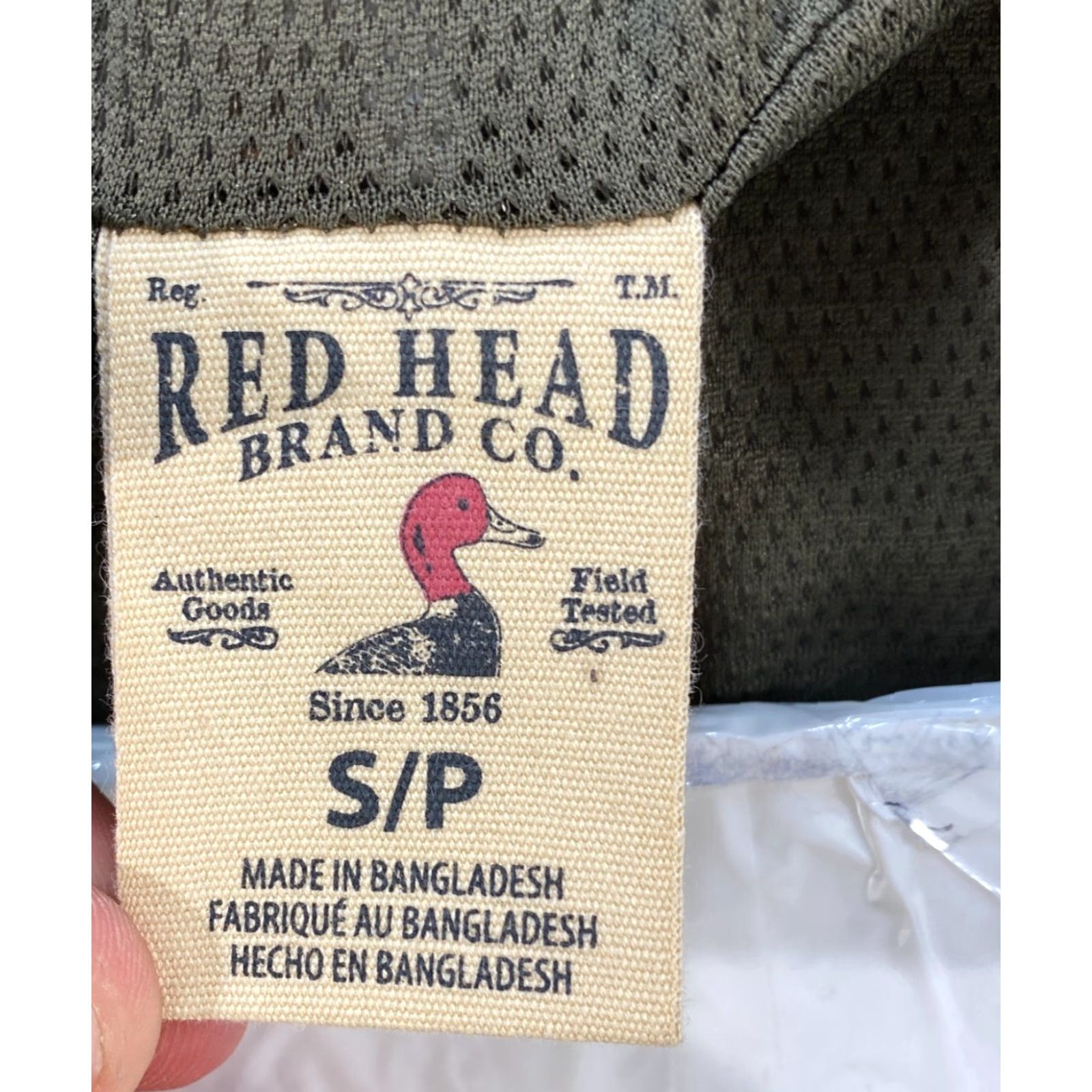 Vintage VINTAGE Red Head Bass Pro Bone Dry Strata Camo Small Hooded Hunting Jacket Camouflage Size US S / EU 44-46 / 1 - 7 Thumbnail