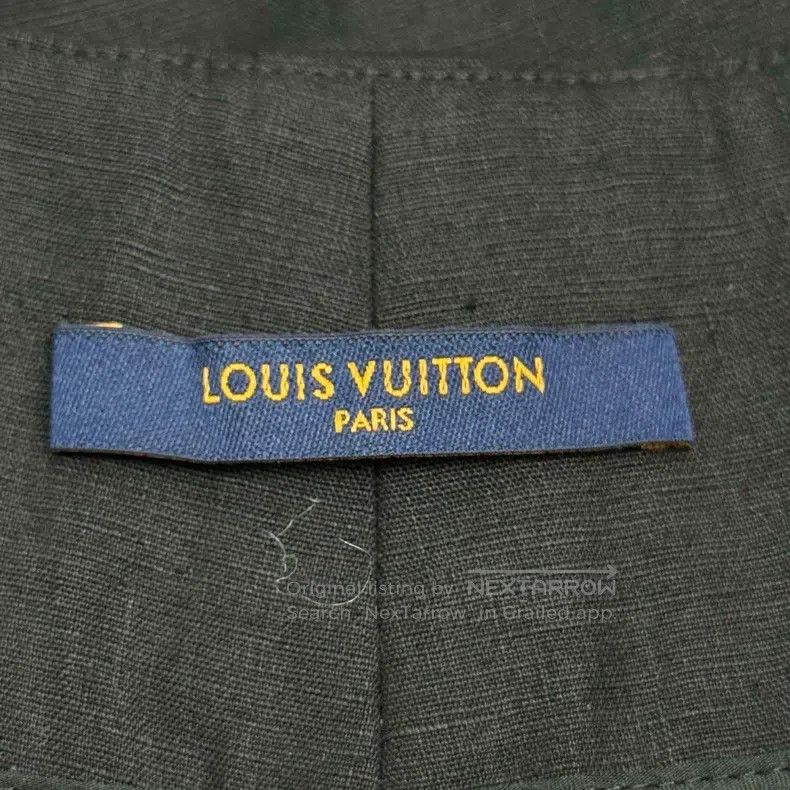 Louis Vuitton Louis Vuitton Black linen irregular skirt Size 37" - 5 Thumbnail