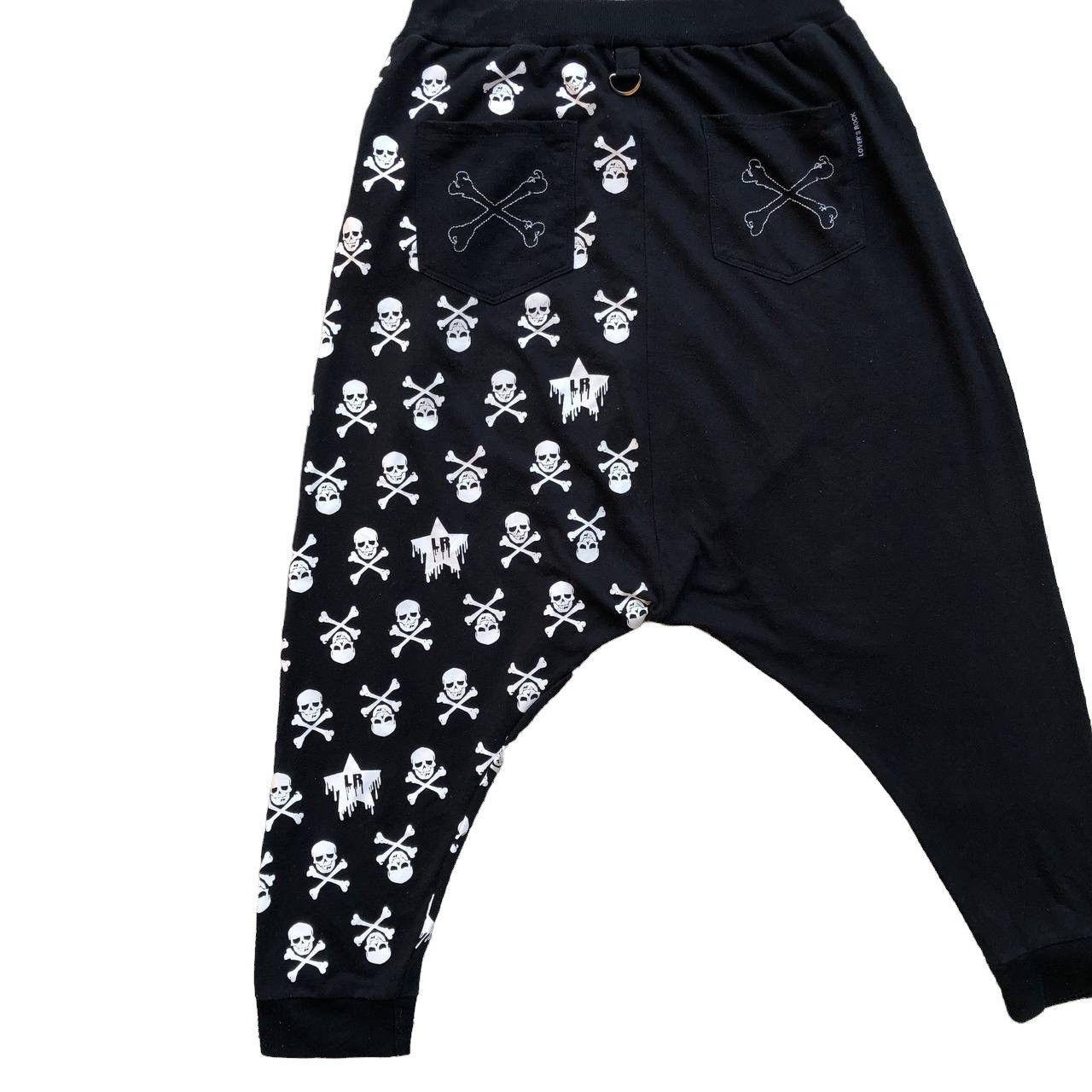 Seditionaries SUPER LOVER SKULLS HAREM BAGGY PANTS Size US 35 - 3 Thumbnail