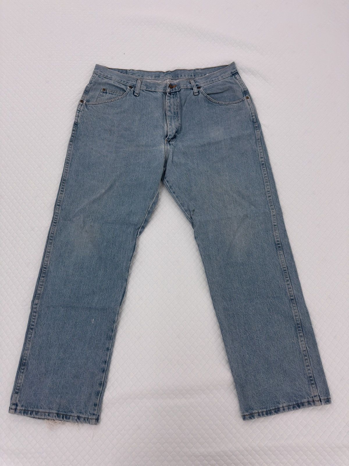 Wrangler vintage faded wrangler denim Size US 38 / EU 54 - 1 Thumbnail