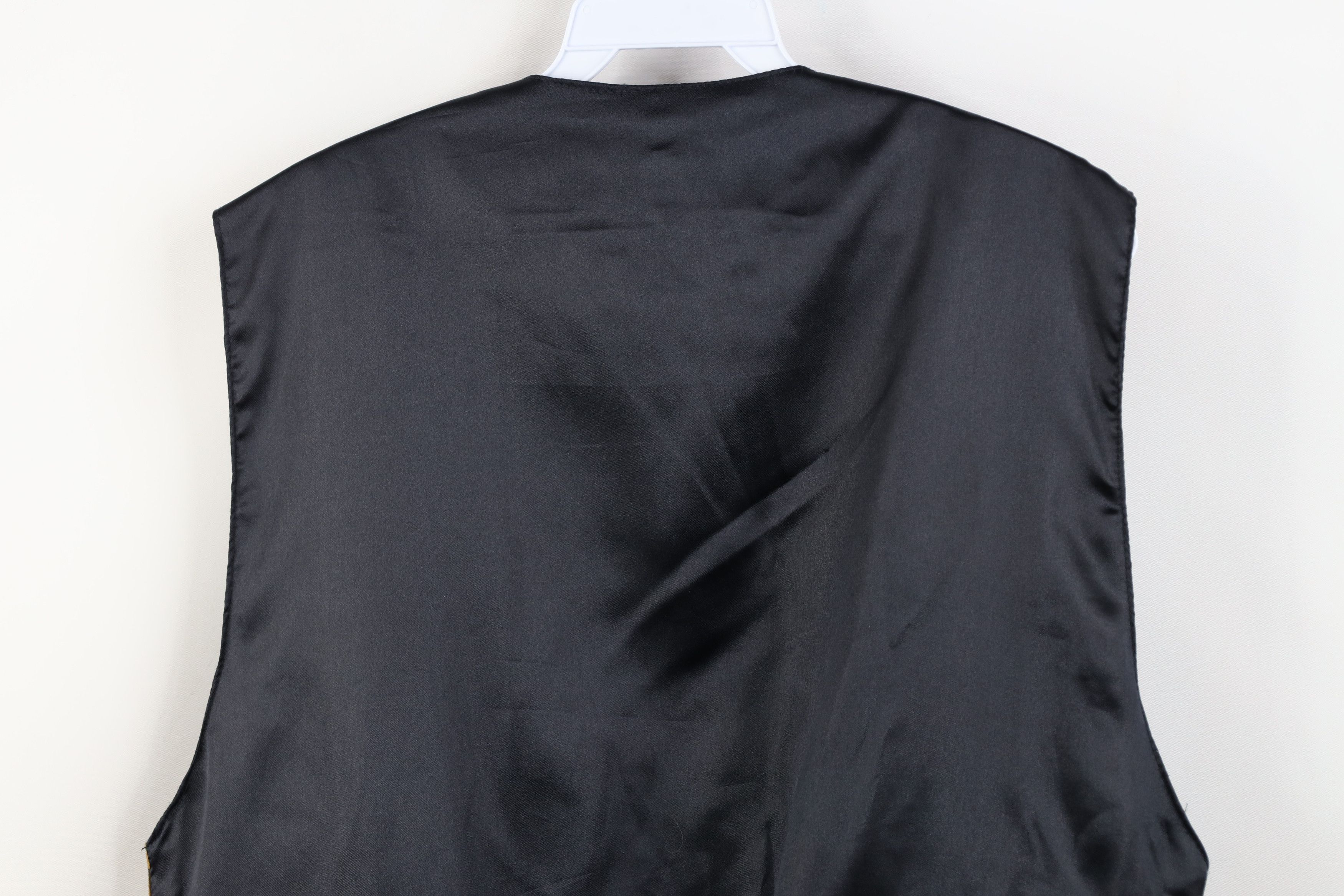Vintage Vintage 90s Streetwear Geometric Buckle Back Vest Jacket Size US M / EU 48-50 / 2 - 12 Thumbnail
