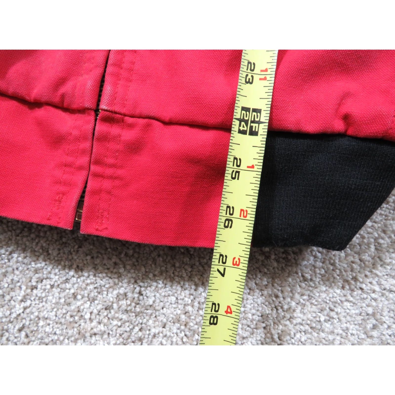 Vintage VTG USA Key Imperial Medium Reg Jacket Red Hooded Insulated Work Zip Chore Ranch Size US M / EU 48-50 / 2 - 6 Thumbnail