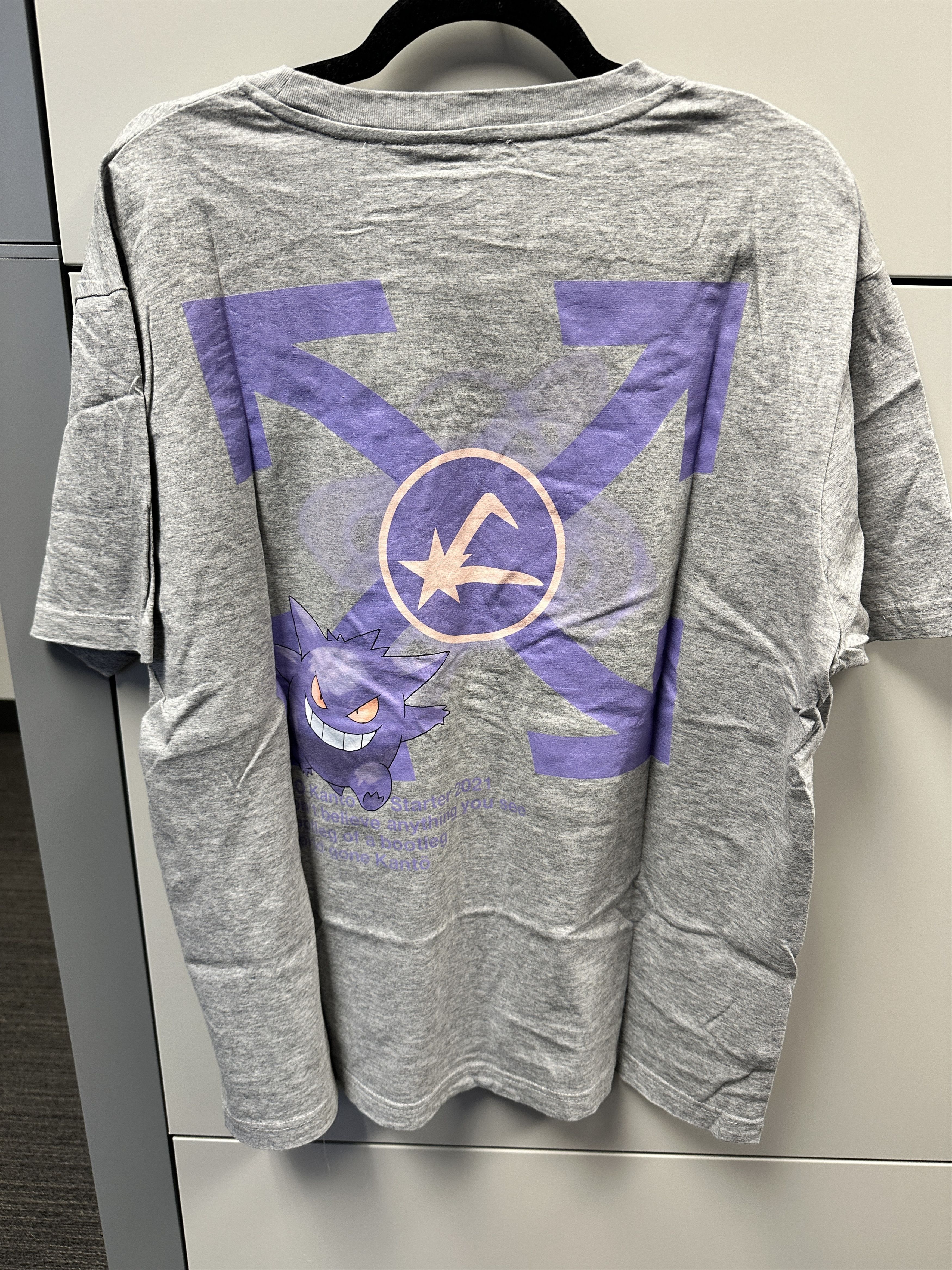 Kanto Starter Kanto Starter Pokemon Gengar Tee Large Size US L / EU 52-54 / 3 - 1 Thumbnail