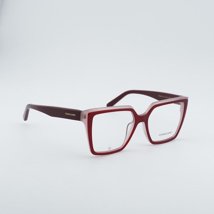 Salvatore Ferragamo Salvatore Ferragamo SF2950N 614 Eyeglasses Burgundy 54mm Size ONE SIZE - 7 Thumbnail