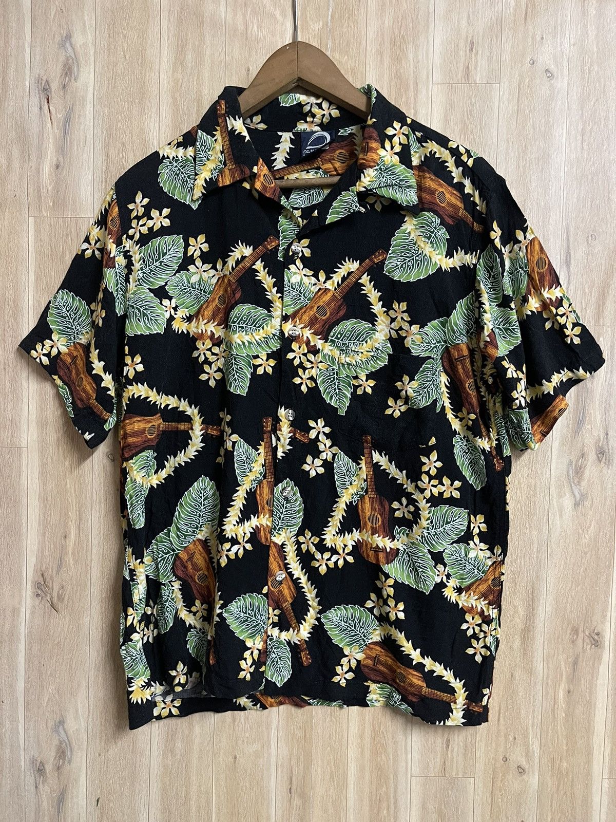Hang Ten Vintage Hawaii Shirt Duke Boyd Hang Ten Me Rayon Rockabilly Size US M / EU 48-50 / 2 - 1 Thumbnail
