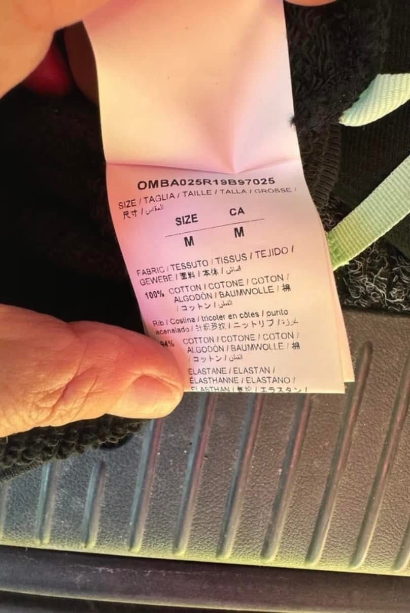 Off-White Off-white impressionism orientation Black crewneck Size US M / EU 48-50 / 2 - 2 Thumbnail