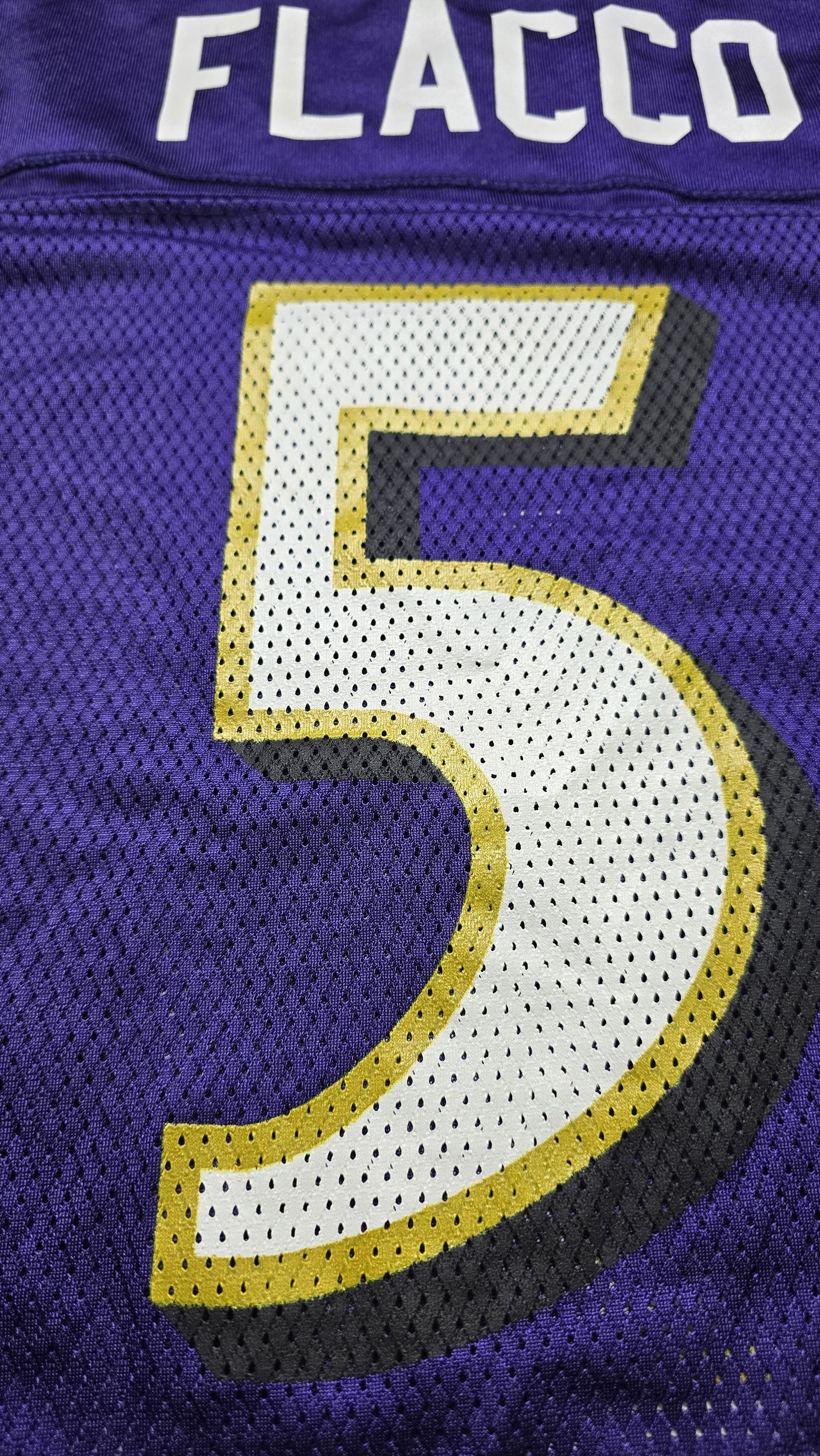Reebok Baltimore Ravens Joe Flacco #5 NFL Reebok Football Jersey Size US S / EU 44-46 / 1 - 7 Thumbnail