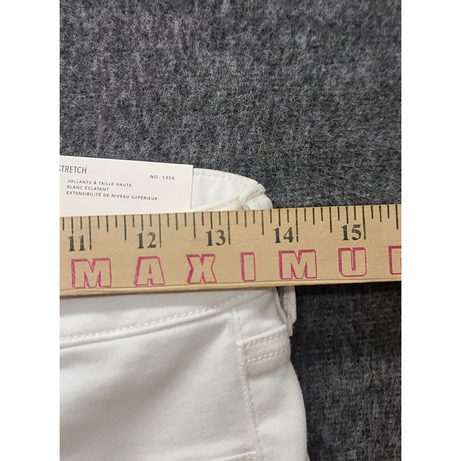 American Eagle Outfitters VINTAGE American Eagle Jeans 5-Pocket Denim Regular Rise Ankle 27in Waist White Womens 6 Regular Size 28" / US 6 / IT 42 - 3 Thumbnail