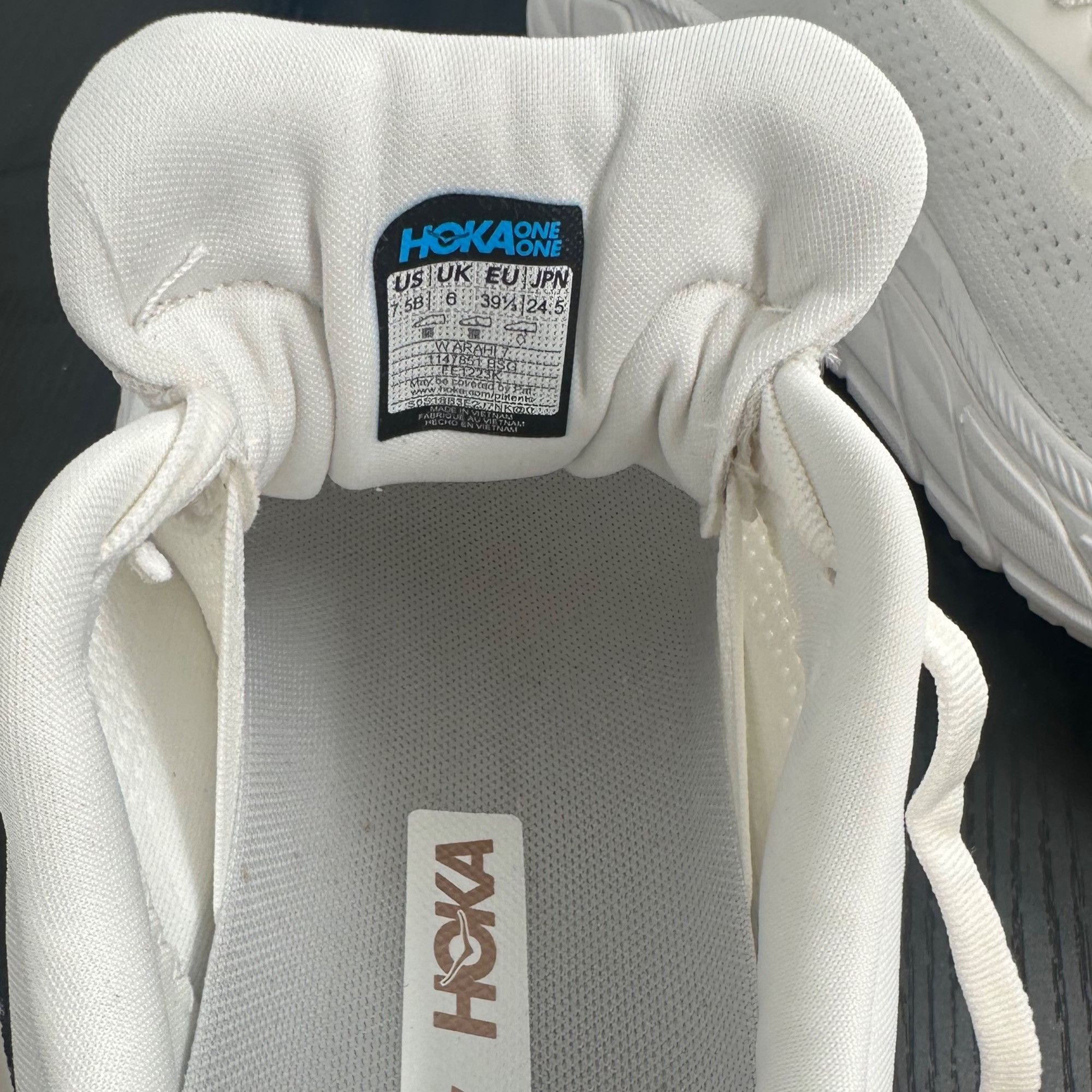 Hoka HOKA Arahi 7 Stability Road Running Shoes-White/Rose - 7.5 Size US 7.5 / IT 37.5 - 5 Thumbnail
