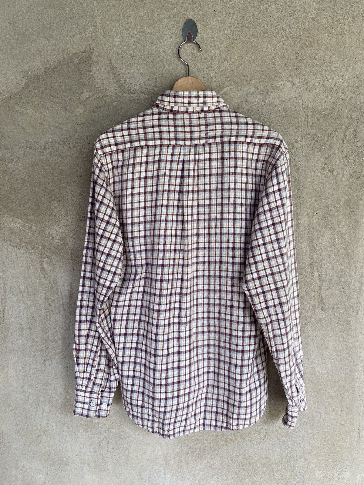 Flannel Michiko London Koshino Plaid Tartan Flannel Shirt Size US M / EU 48-50 / 2 - 7 Thumbnail