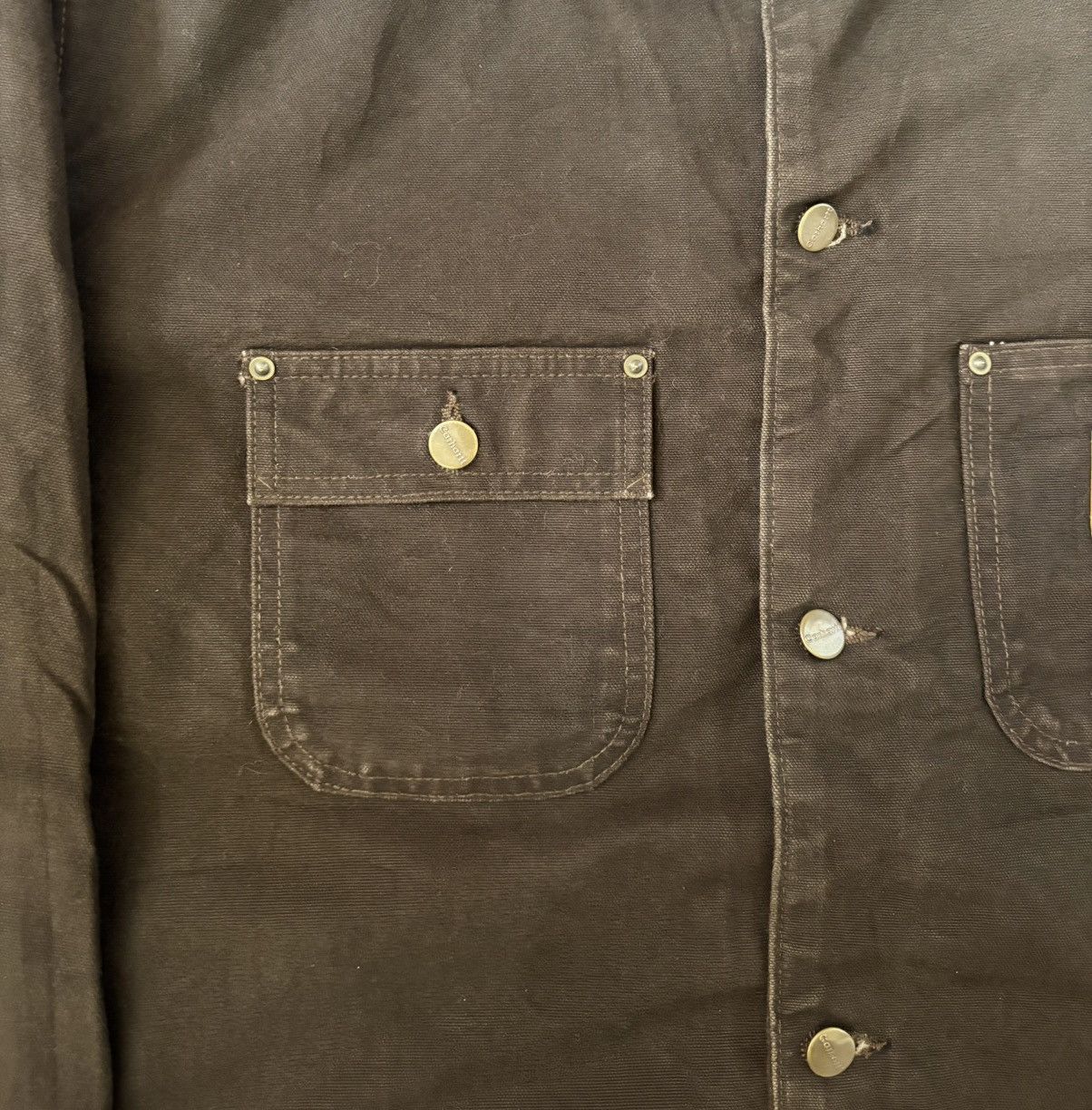 Carhartt Vintage Carhartt Workwear jacket Dickies Size US XL / EU 56 / 4 - 6 Thumbnail