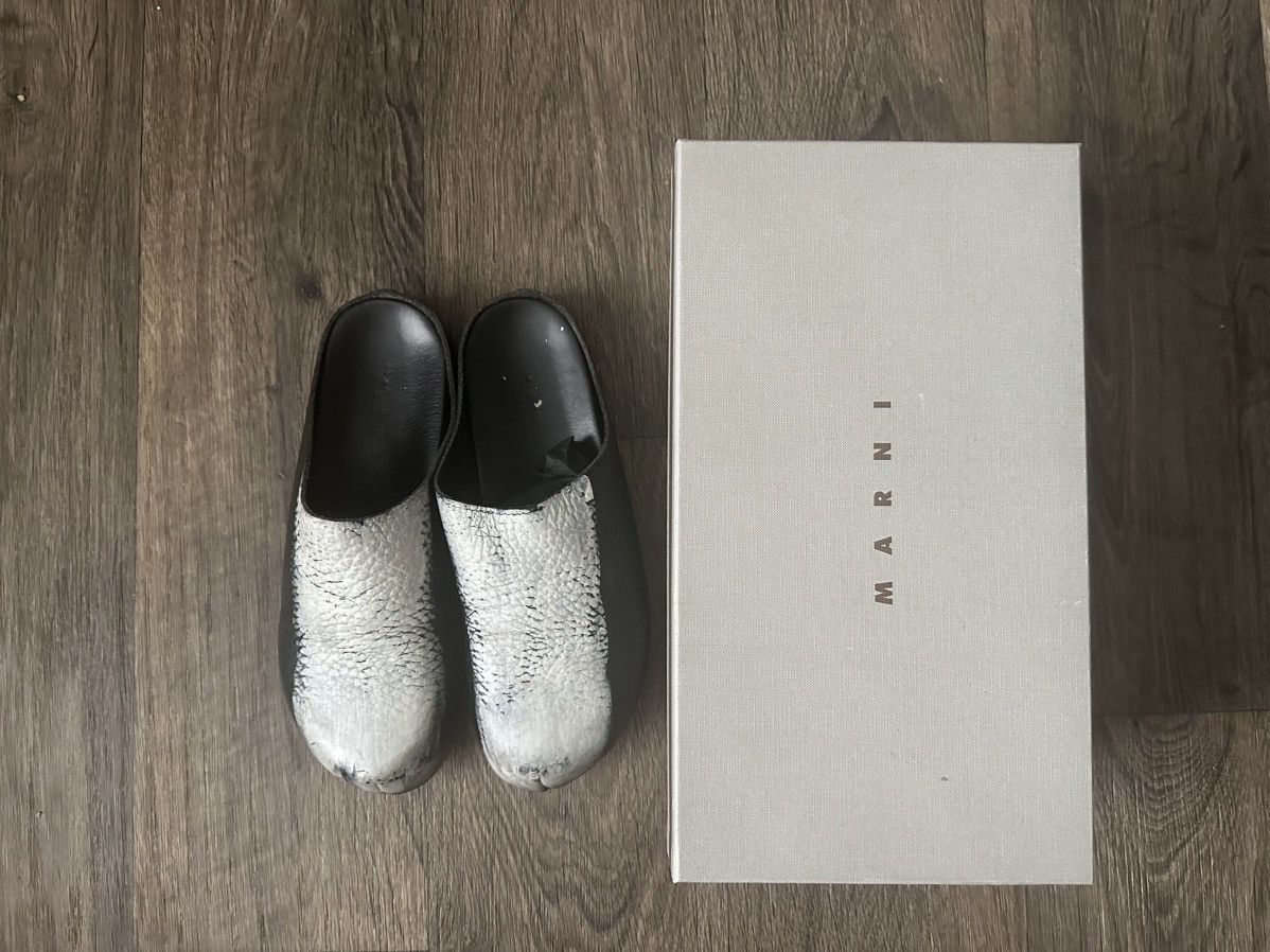 Marni Marni Painted Leather Slip Ons Size US 9.5 / IT 39.5 - 4 Thumbnail