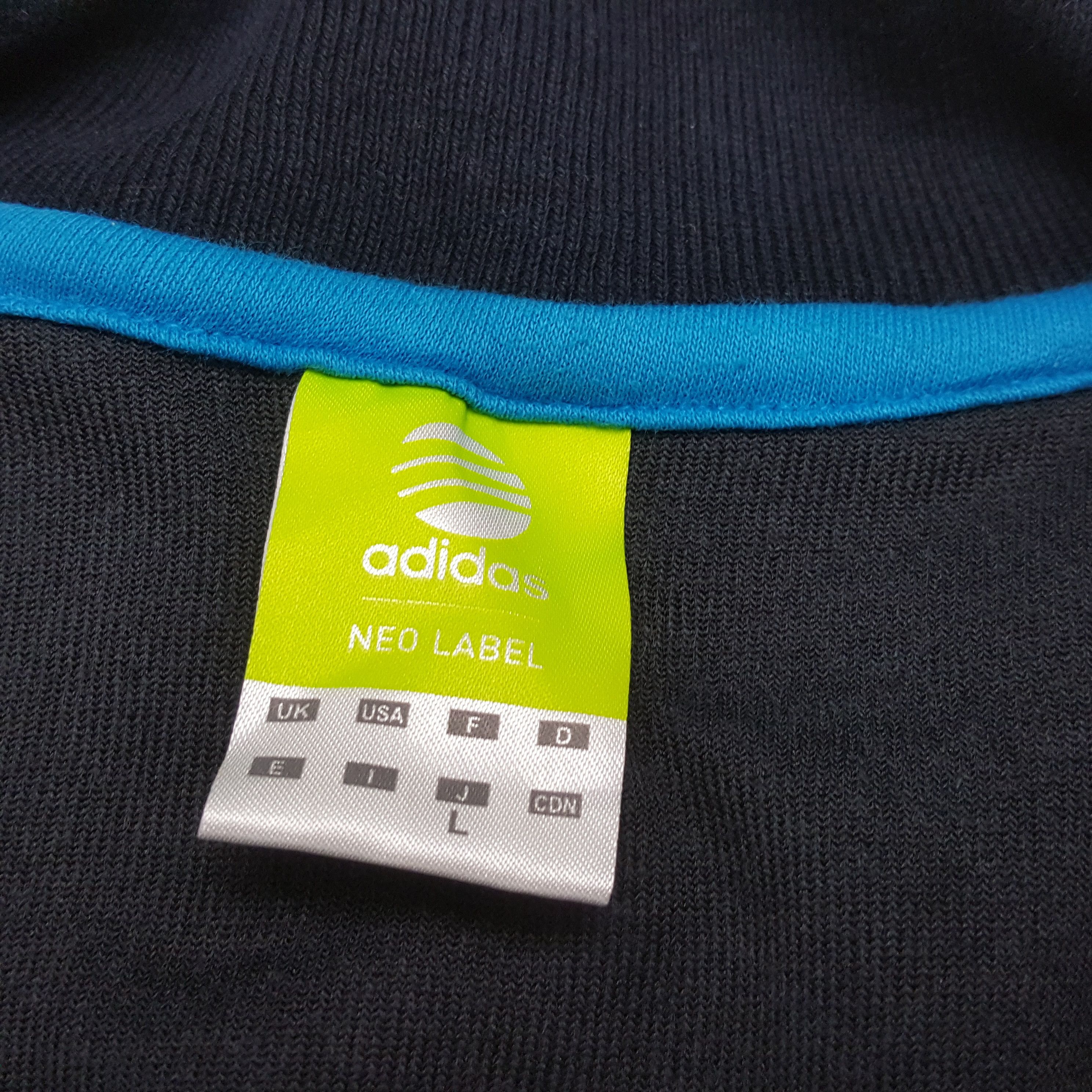 Adidas × Vintage Vintage Adidas Neo Zipper Sportswear Sweatshirt C283N12 Size US S / EU 44-46 / 1 - 4 Thumbnail