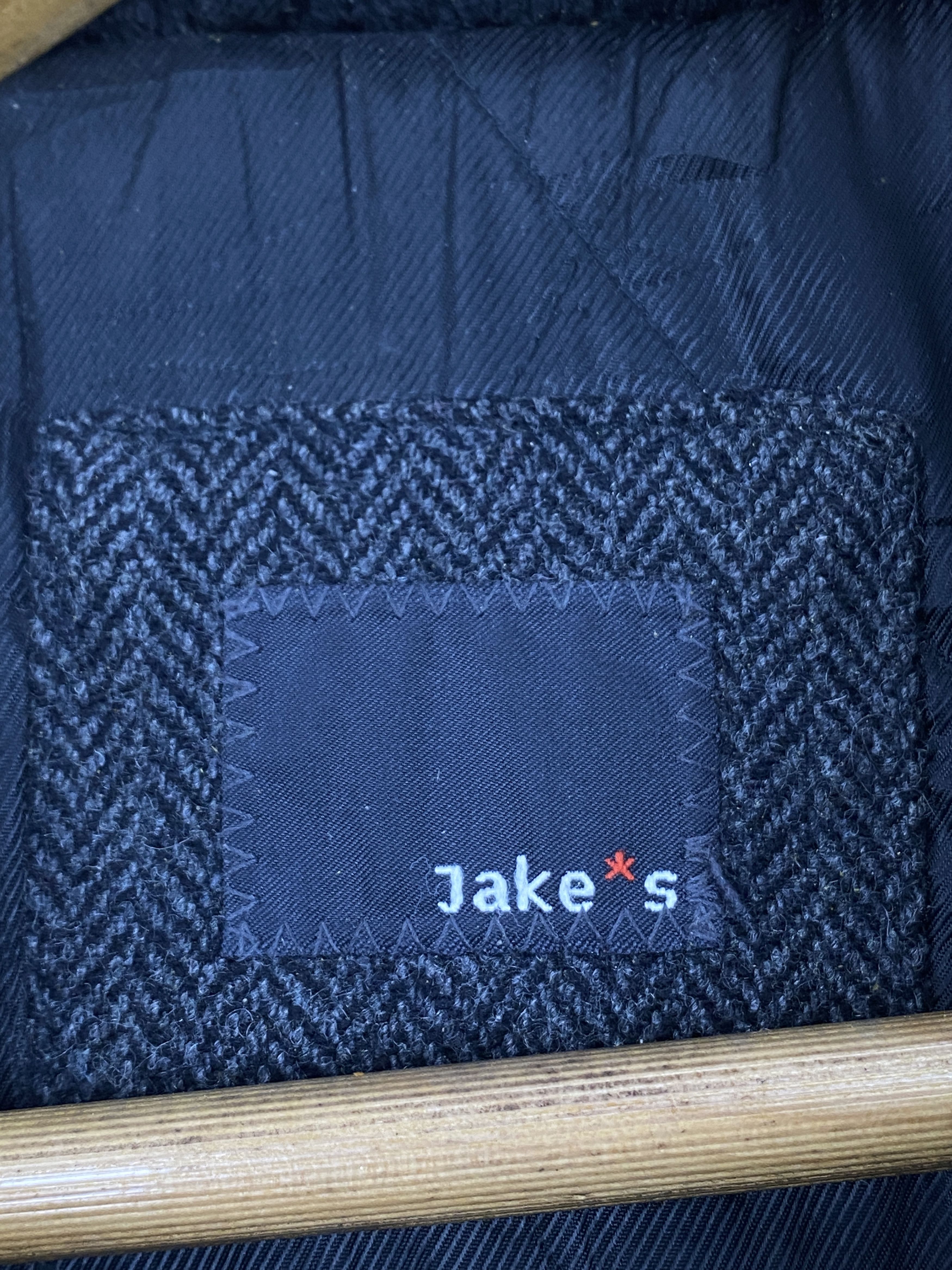 If Six Was Nine Vintage Jakes Heavy Coat Zipper Ups Wool Jacket JA0060 Size US XL / EU 56 / 4 - 5 Thumbnail