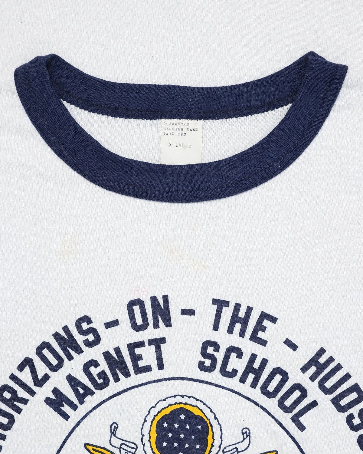 Vintage Horizons-on-the-Hudson Magnet School Ringer Tee Size US XL / EU 56 / 4 - 3 Thumbnail