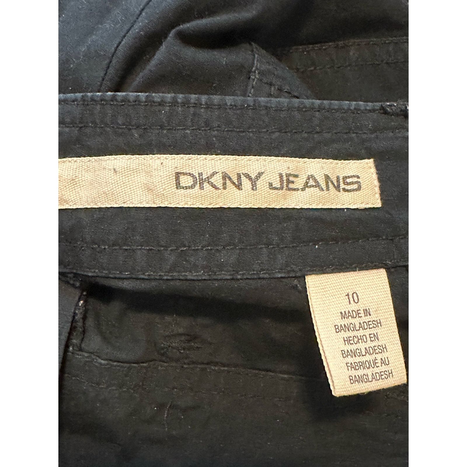 DKNY DKNY Jeans black casual carpenter capri pants size 10 Size 32" / US 10 / IT 46 - 3 Thumbnail