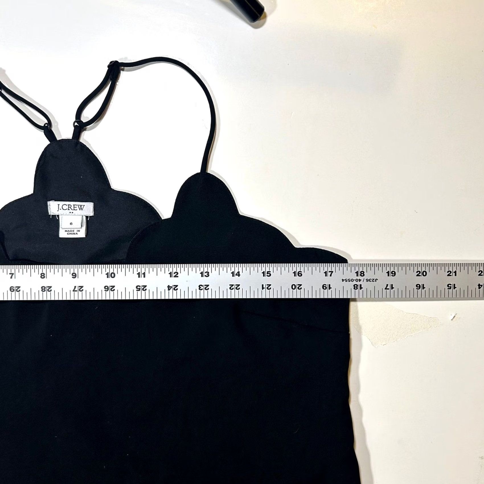 Vintage J Crew Tank Top Womens 6 Black Blouse Size M / US 6-8 / IT 42-44 - 7 Thumbnail