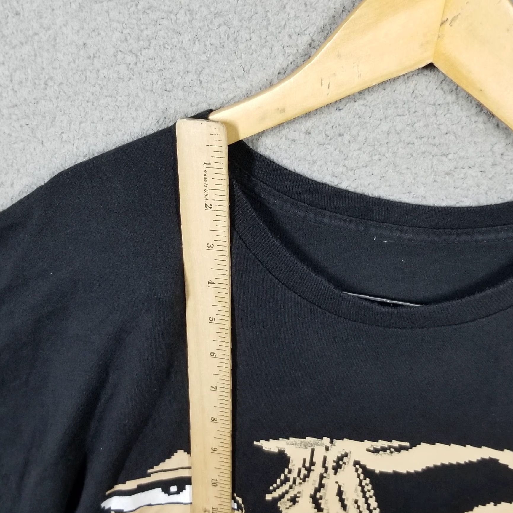 Vintage NATSUKO ONO Japanese manga Shirt Men XXL T-Shirt Black 2XL Anime Logo Mens Size US XXL / EU 58 / 5 - 5 Thumbnail