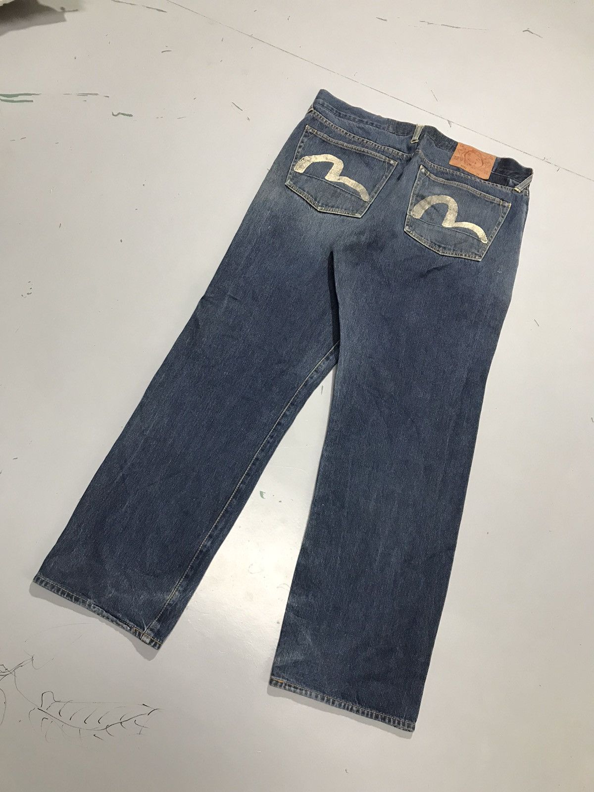 Japanese Brand Vintage Japanese brand seagull salvage denim Size US 36 / EU 52 - 9 Thumbnail