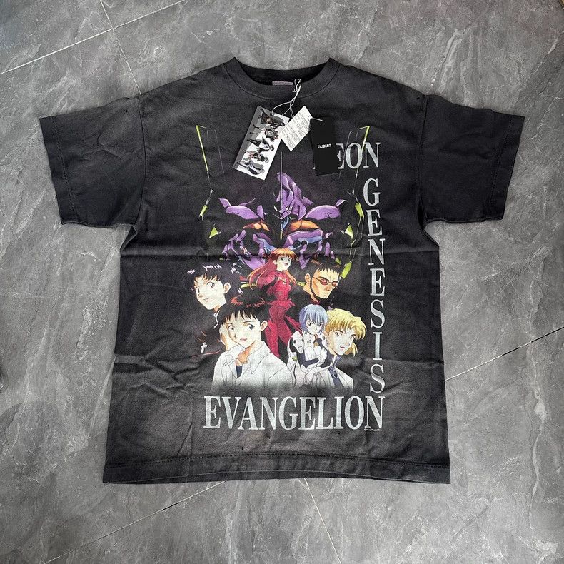 Saint Michael Saint Michael Washed black short sleeved shirt Size US S / EU 44-46 / 1 - 1 Thumbnail