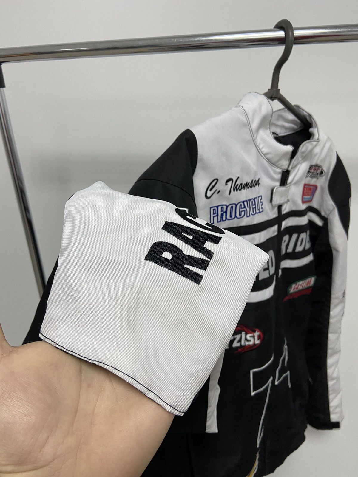 Vintage Racing Crew Jacket Vintage Bridgestone Moto Race Track Size US XL / EU 56 / 4 - 13 Thumbnail