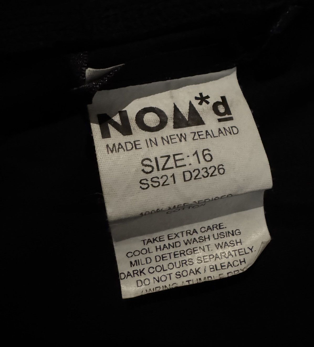 Other NOM*d Black Double-Layer Asymmetric Dress Size M / US 6-8 / IT 42-44 - 5 Thumbnail