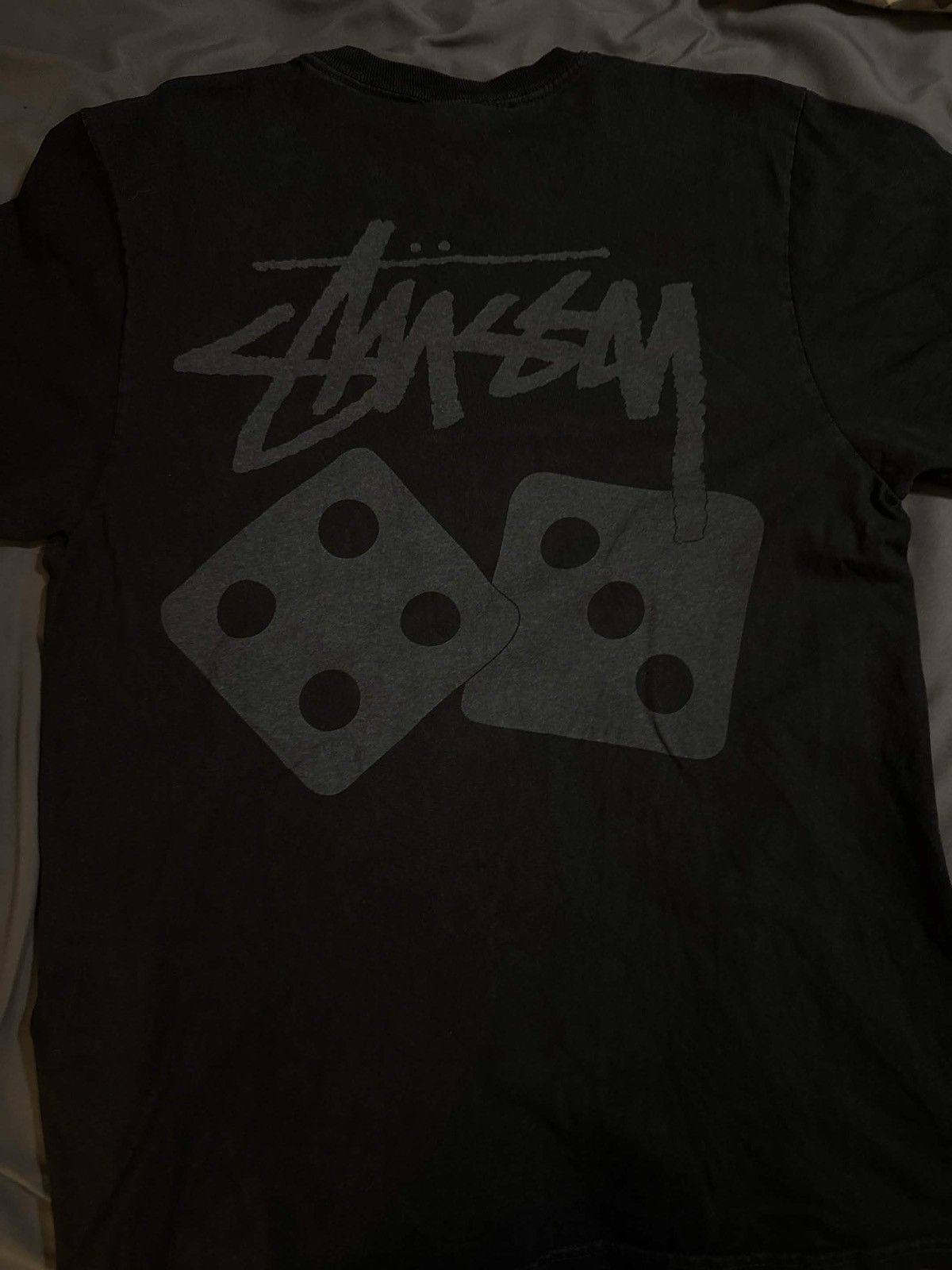 Stussy Black Stussy dice tee Size US M / EU 48-50 / 2 - 1 Thumbnail