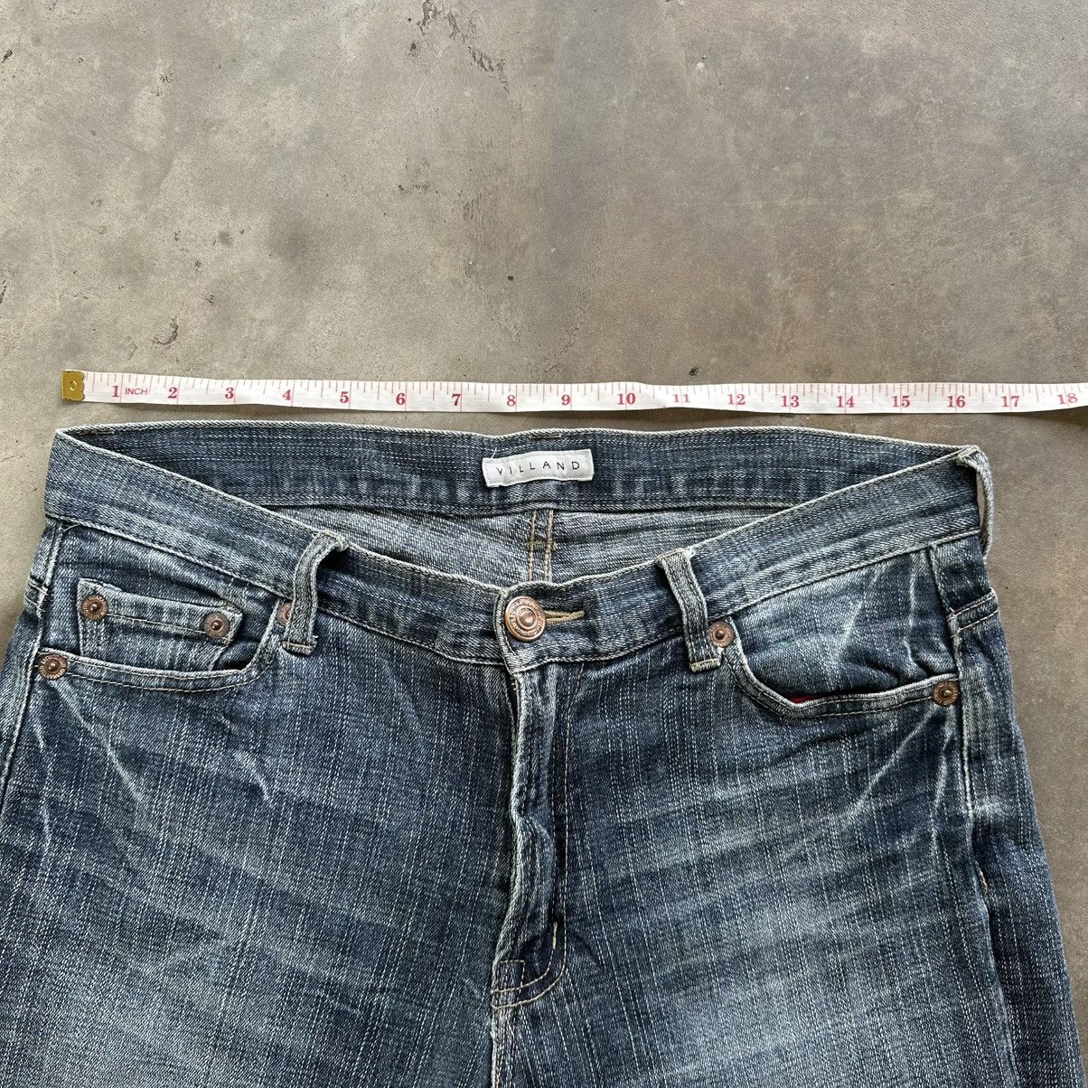 Japanese Brand Vintage Japanese FLARE Bootcut Faded Denim Jean Pant W32 Size US 32 / EU 48 - 7 Thumbnail