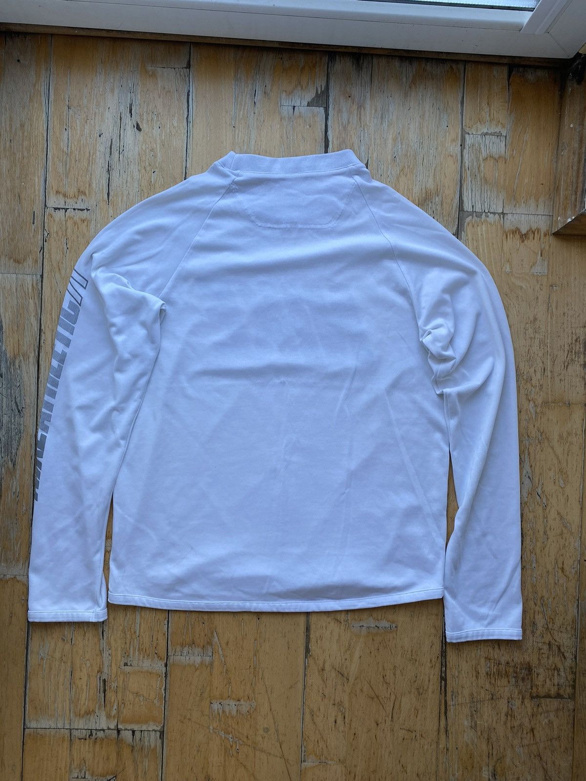 Nike × Vintage Rare nike athletic longsleeve Size US L / EU 52-54 / 3 - 4 Thumbnail
