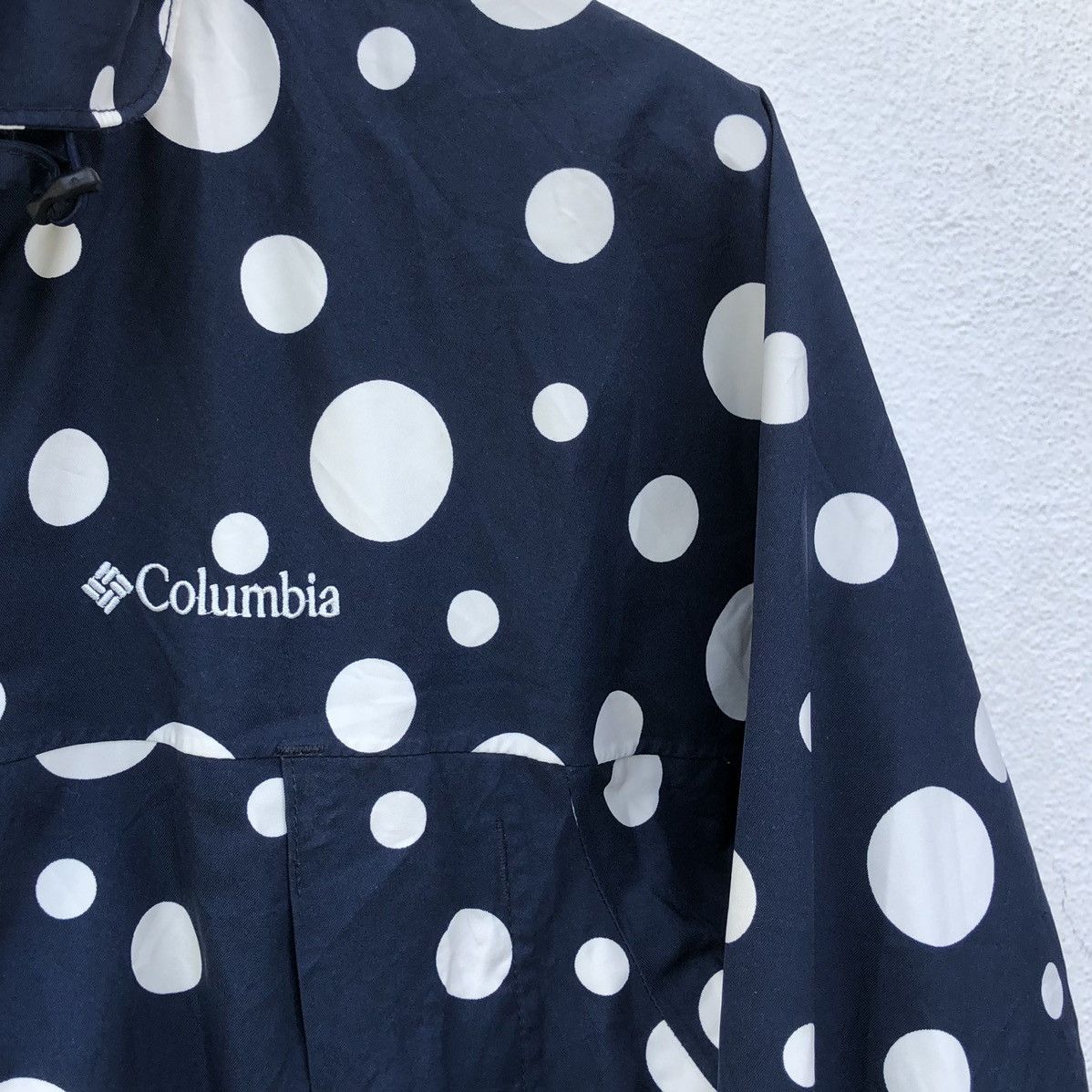 Columbia Columbia Women Polkadot Waterproof Light Jacket With Hoodie Size M / US 6-8 / IT 42-44 - 15 Thumbnail