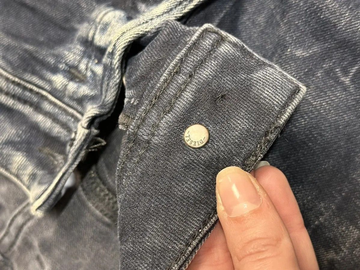 14th Addiction Diesel blue denim pants vintage y2k straight baggy style Size US 34 / EU 50 - 9 Thumbnail