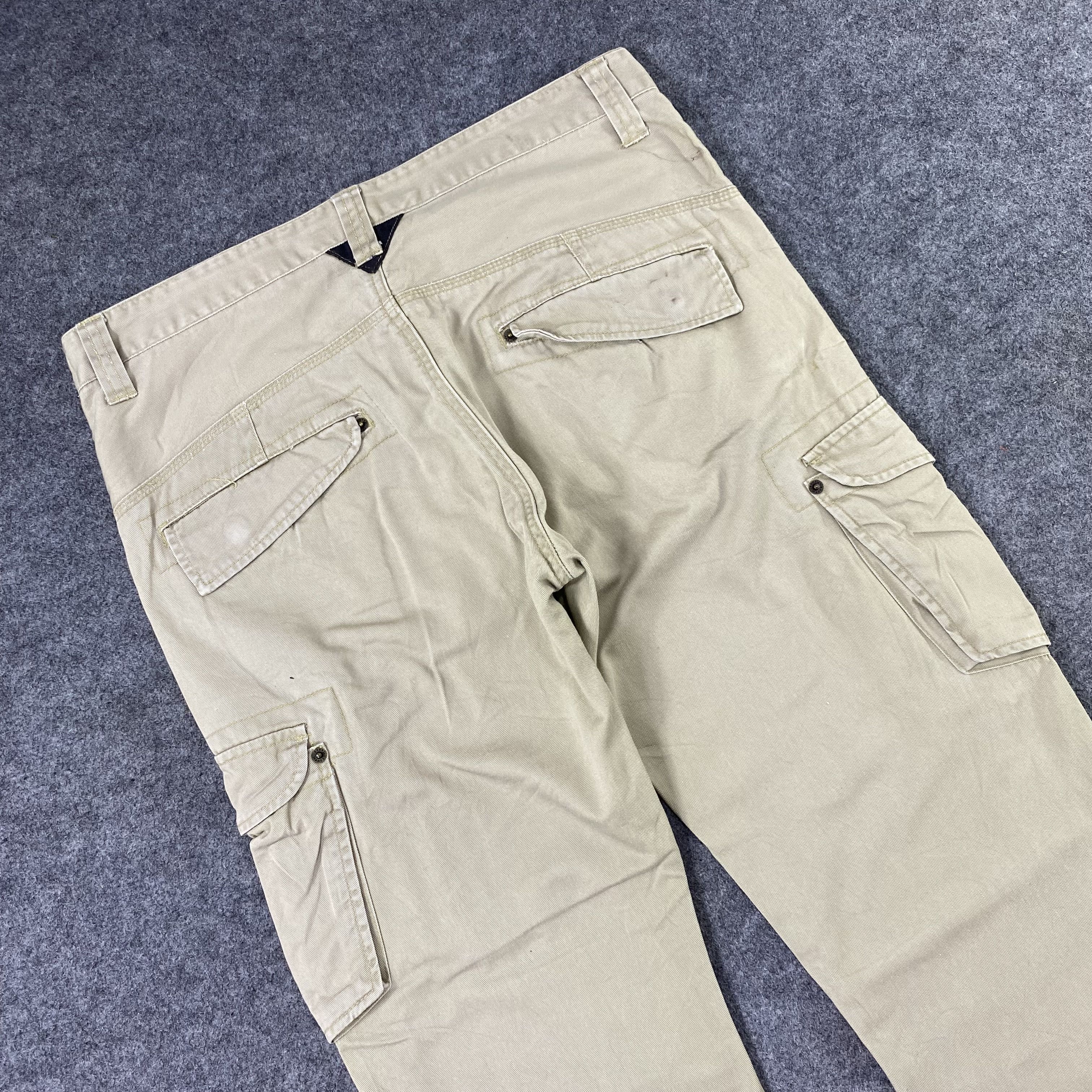 Hanes × Vintage 🔴U.S.A - Hanes North U.S.A Multi Pocket Cargo Pant-C019 Size US 34 / EU 50 - 5 Thumbnail