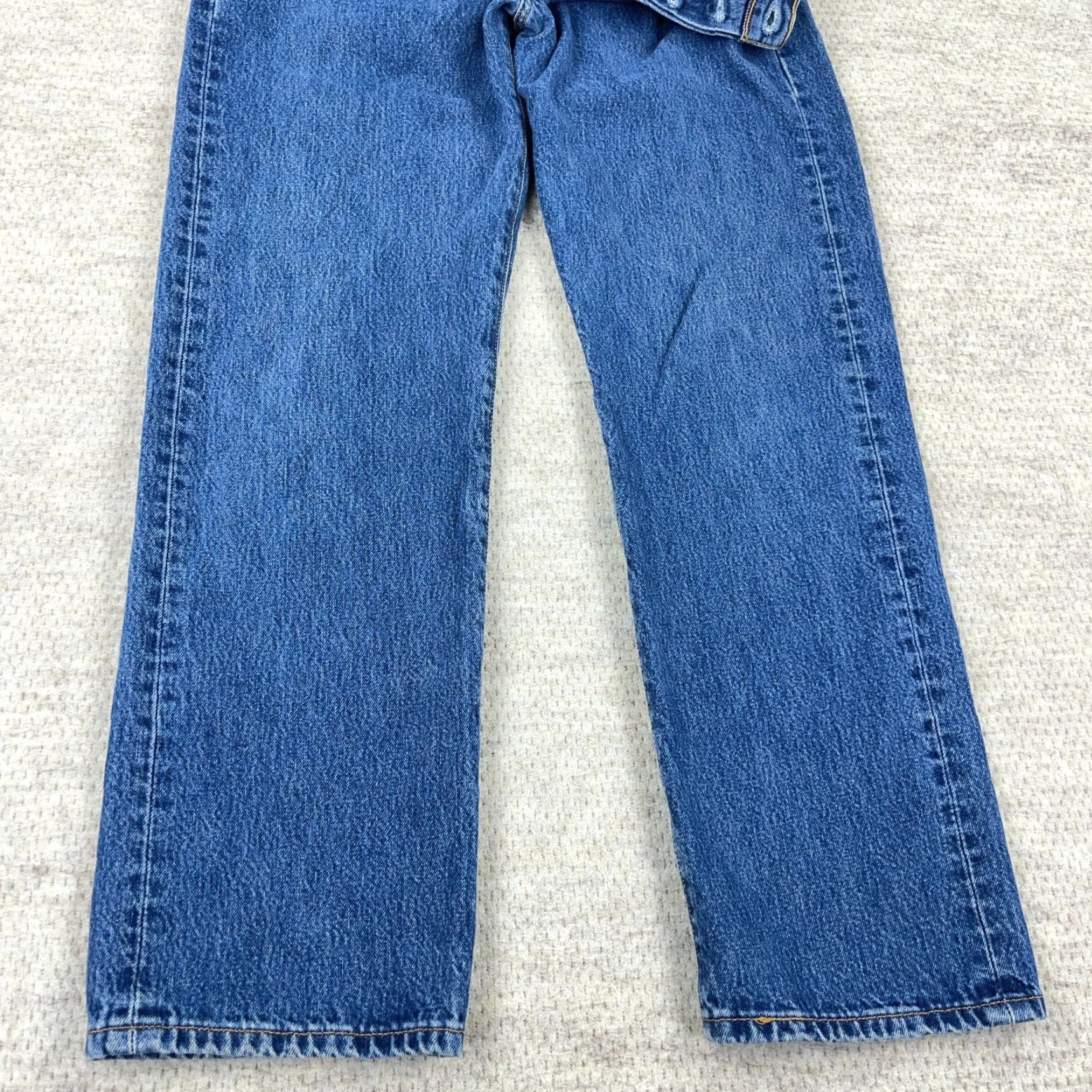 Levi's VINTAGE Levi's 501 Jeans Men 32x29 Straight Fit Medium Wash Button Fly Denim 5-Pocket Levis Classic Size US 32 / EU 48 - 7 Thumbnail