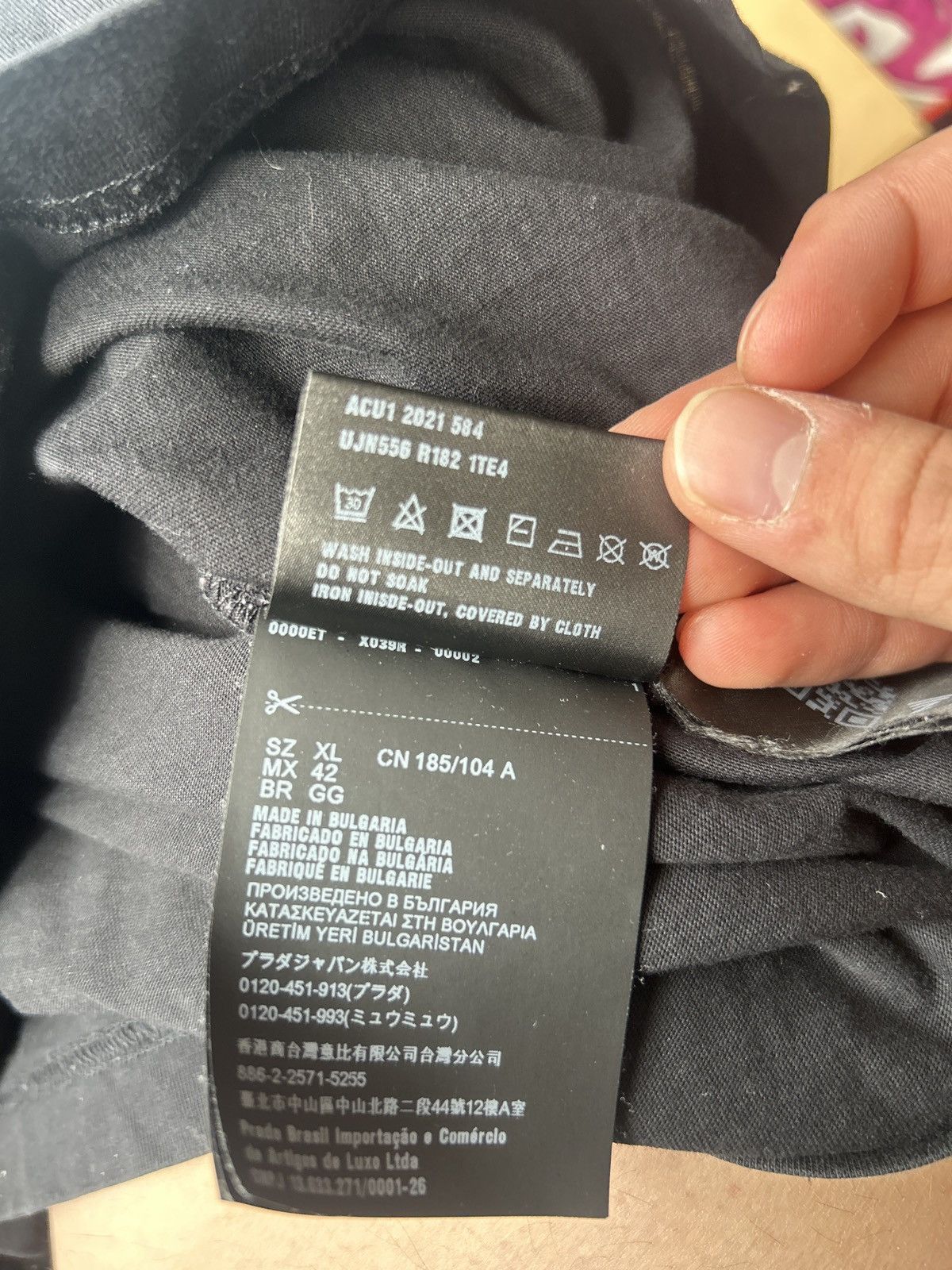 Prada Prada Shirt Size US XL / EU 56 / 4 - 6 Thumbnail