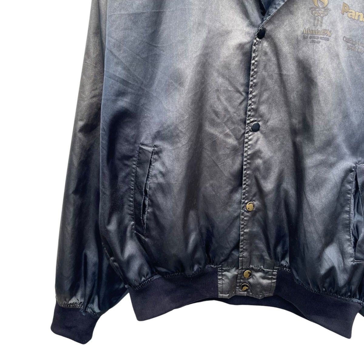 Japanese Brand × USA Olympics Vintage Faded Panasonic Bomber Jacket Size US M / EU 48-50 / 2 - 4 Thumbnail
