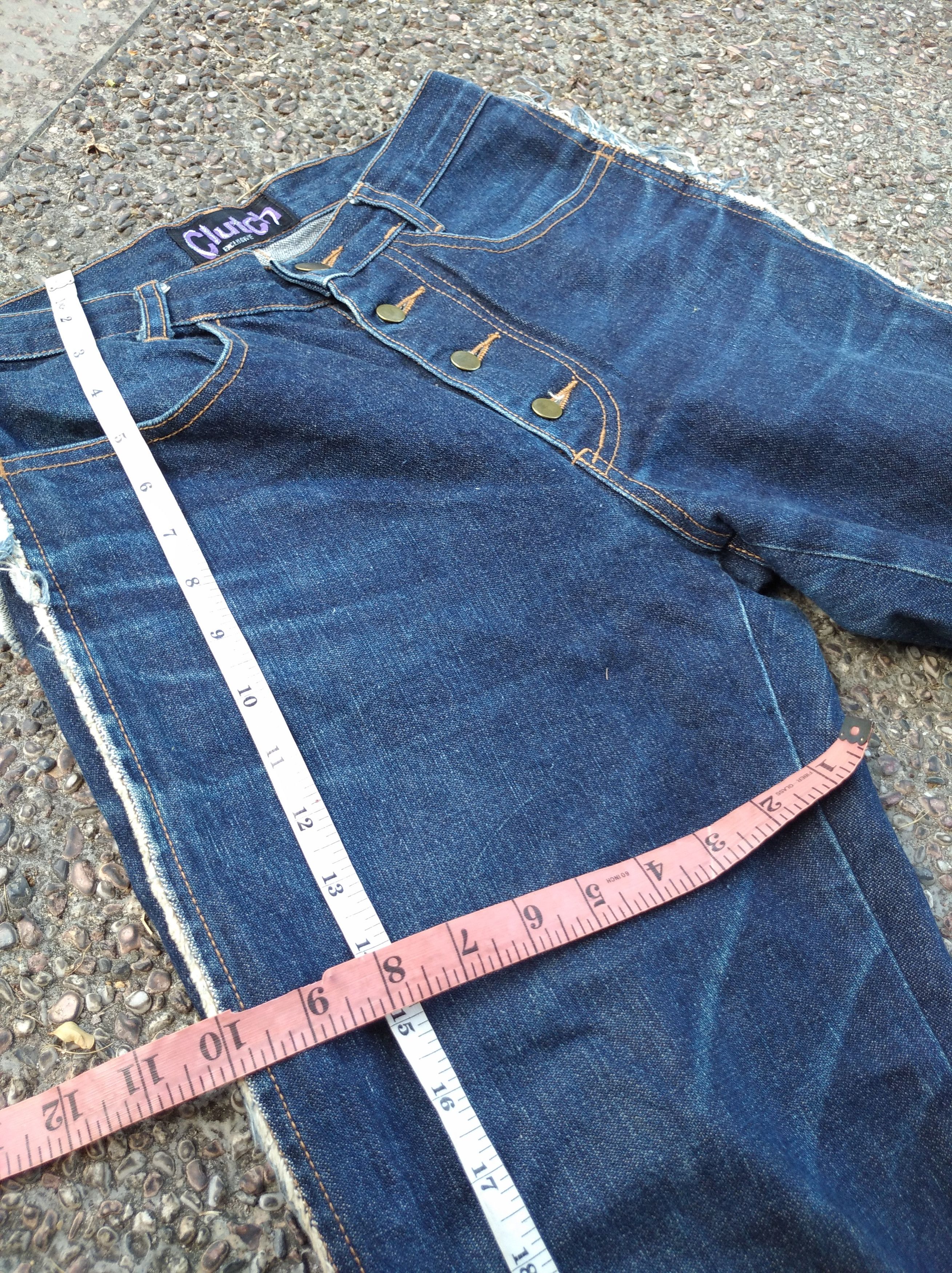 If Six Was Nine × Tornado Mart EXLUSIVE CLUTCH JEANS JAPAN Size US 27 - 12 Thumbnail