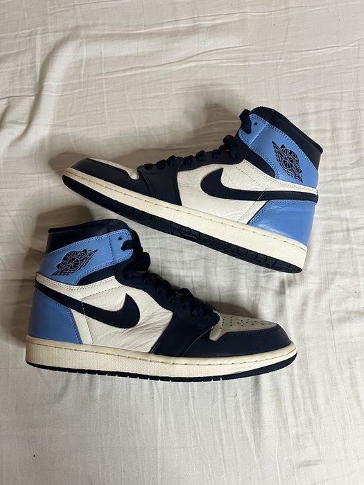jordan 1 retro high obsidian size 6.5