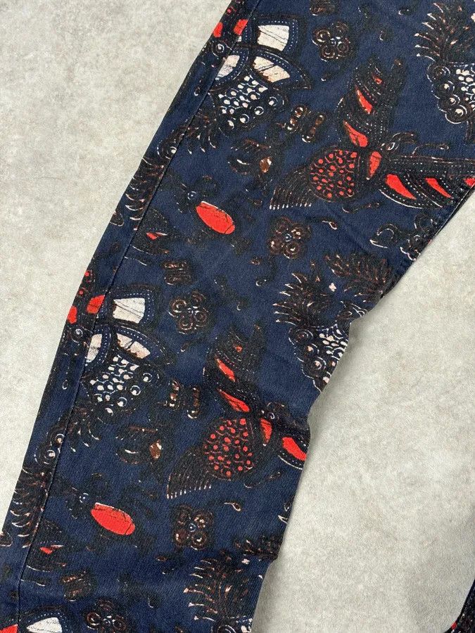 Dries Van Noten Dries Van Noten Navy Contemporary Pants Size US 34 / EU 50 - 9 Thumbnail