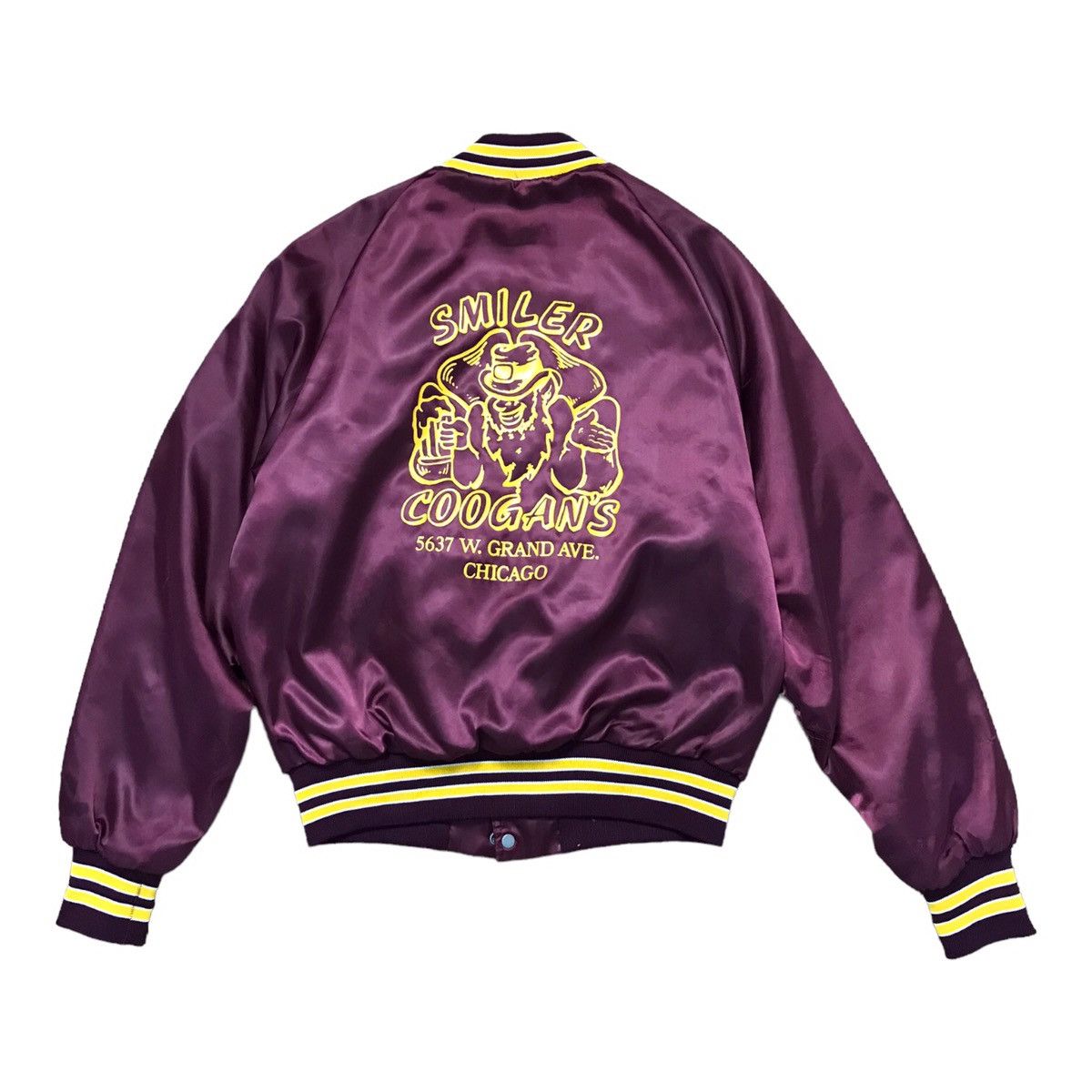 Vintage King Lovie Made In Usa Varsity Nylon Jacket Size US S / EU 44-46 / 1 - 1 Thumbnail