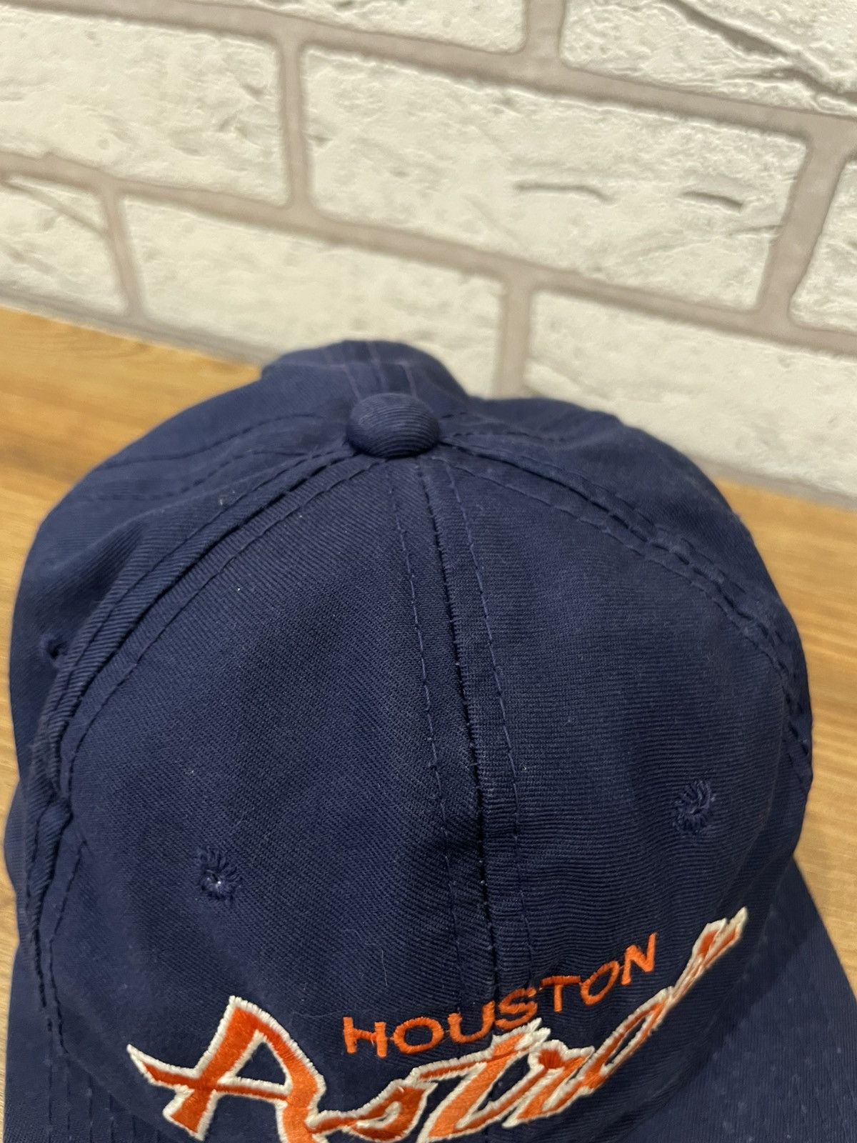 Vintage Vintage 80s 90s Houston Astros Snapback Hat cap MLB Osfa NWT Size ONE SIZE - 14 Thumbnail