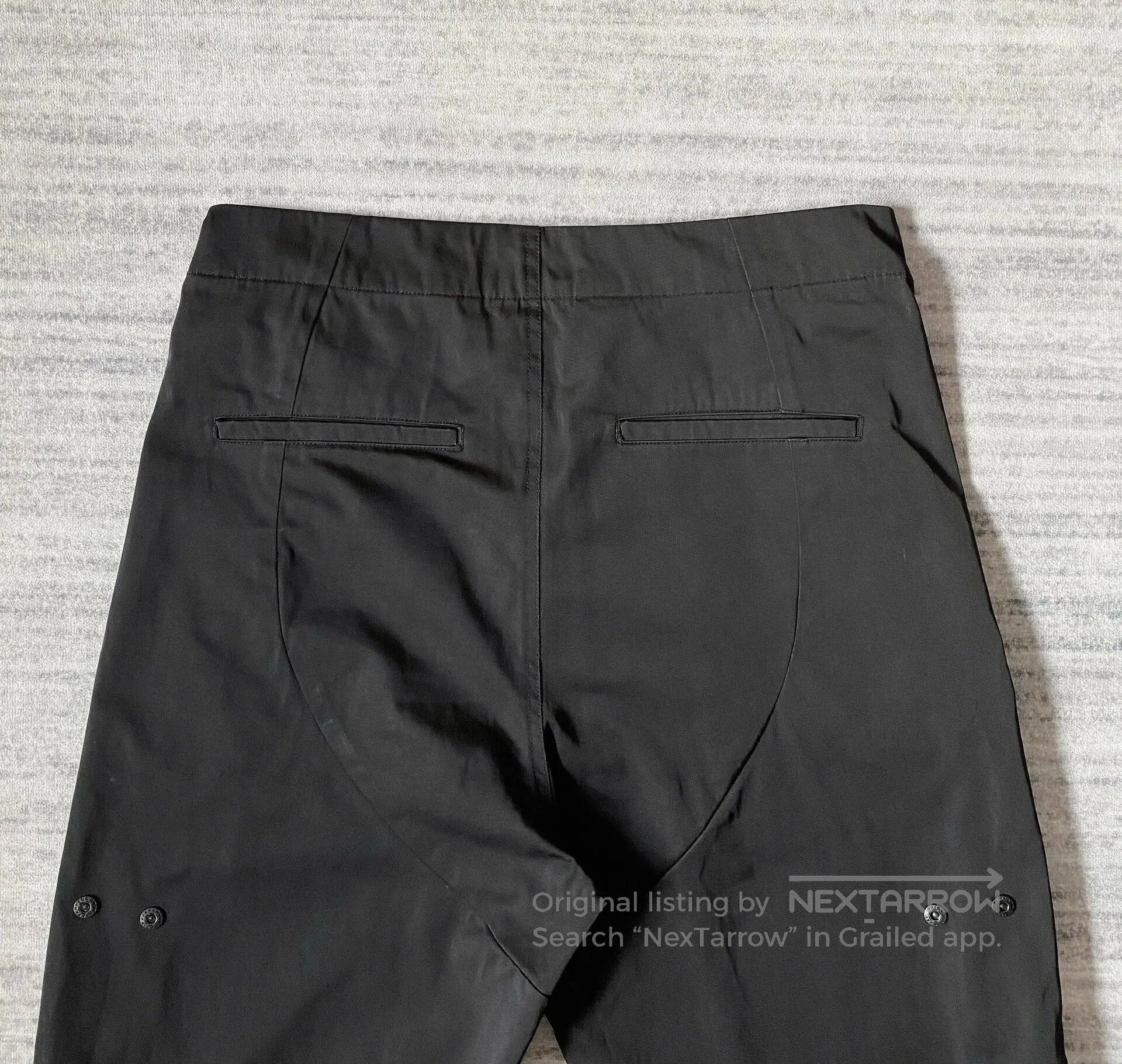 POST ARCHIVE FACTION (PAF) postarchivefaction black nylon sports pants. Size US 34 / EU 50 - 4 Thumbnail