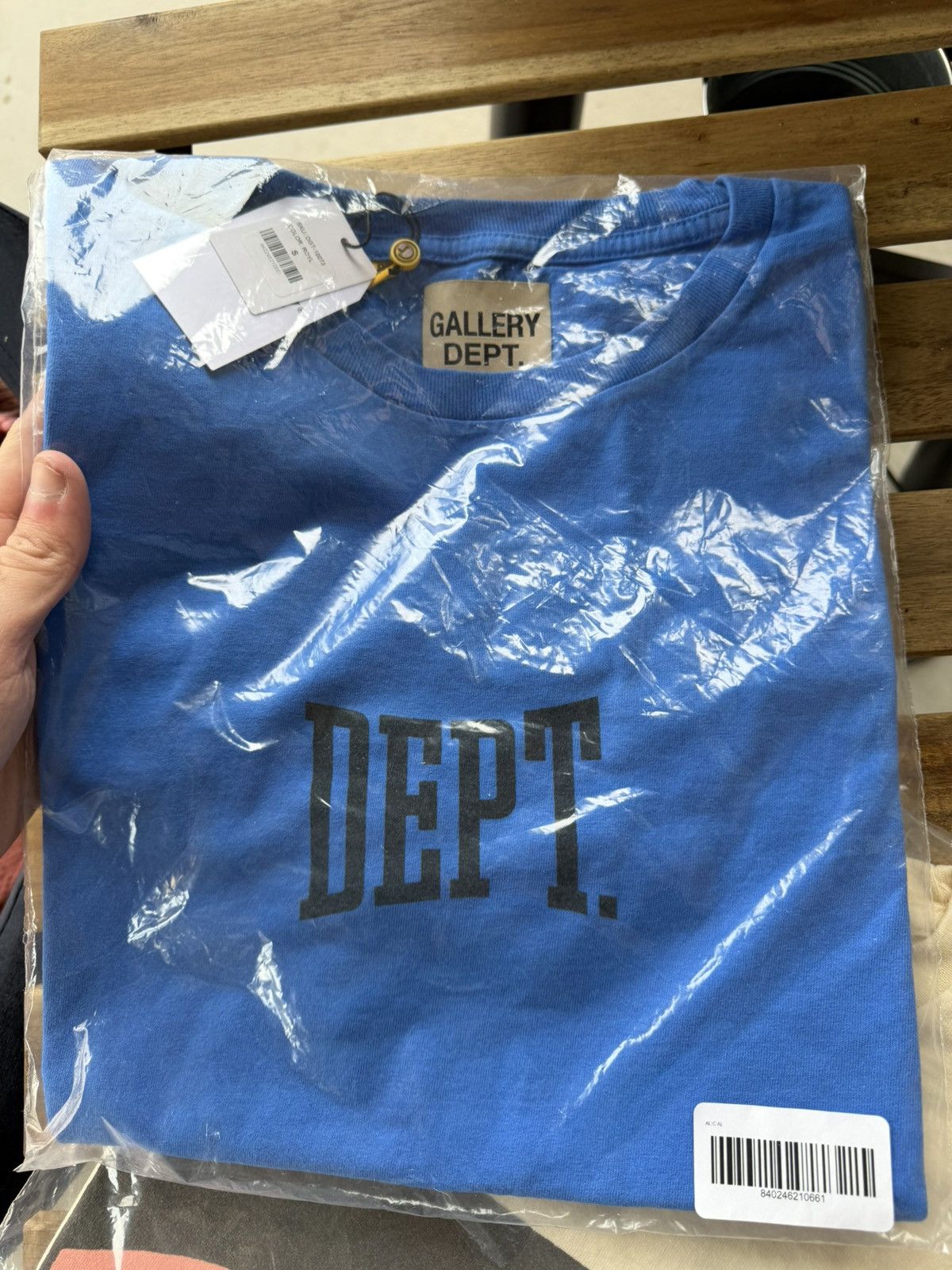 Gallery Dept. Gallery Dept. Gym Logo T-Shirt – Royal Blue – New With Tags Size US S / EU 44-46 / 1 - 9 Thumbnail