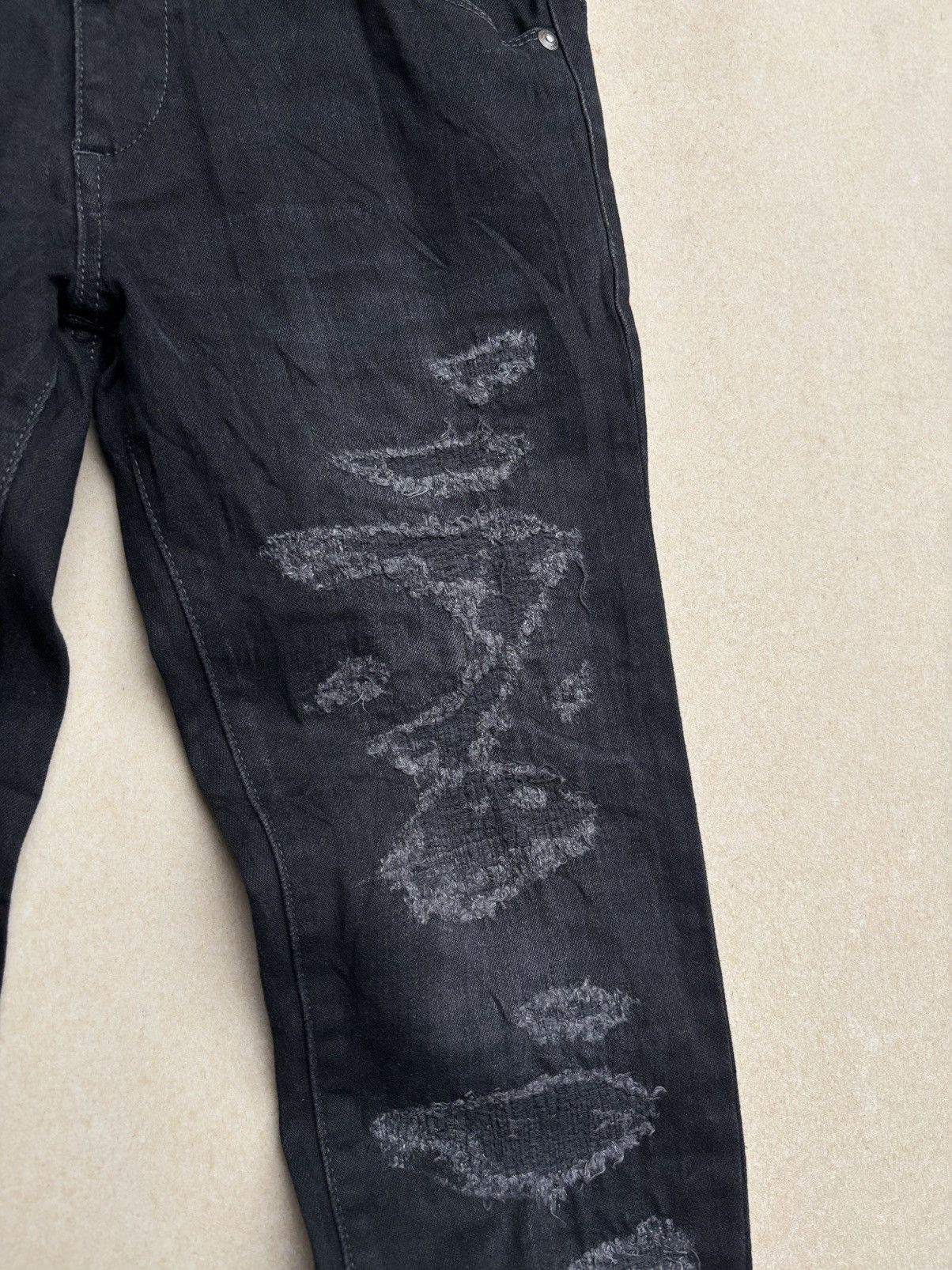semanticdesign SEMANTIC DESIGN lace-up jeans Size US 27 - 4 Thumbnail