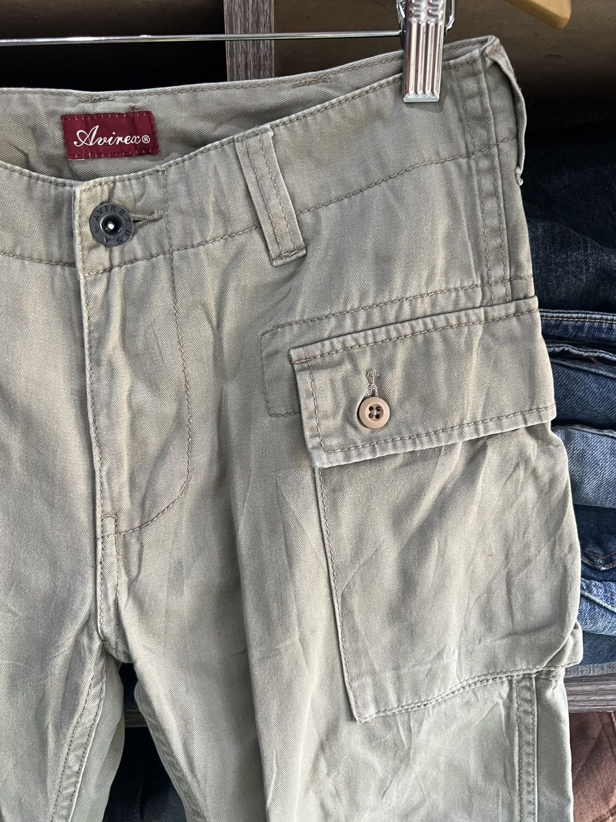 Avirex 🔥Rare Avirex US Navy Monkey Cargo Pant Size US 30 / EU 46 - 7 Thumbnail