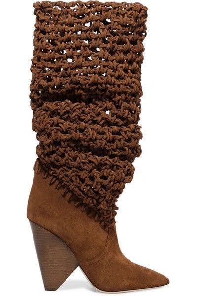 Yves Saint Laurent YSL Niki Suede boots Size US 10 / IT 40 - 1 Thumbnail