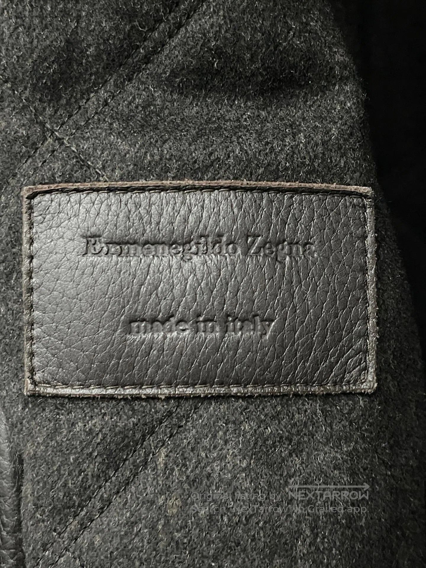 Ermenegildo Zegna Ermenegildo Zegna Leather Jacket. Size US M / EU 48-50 / 2 - 6 Thumbnail