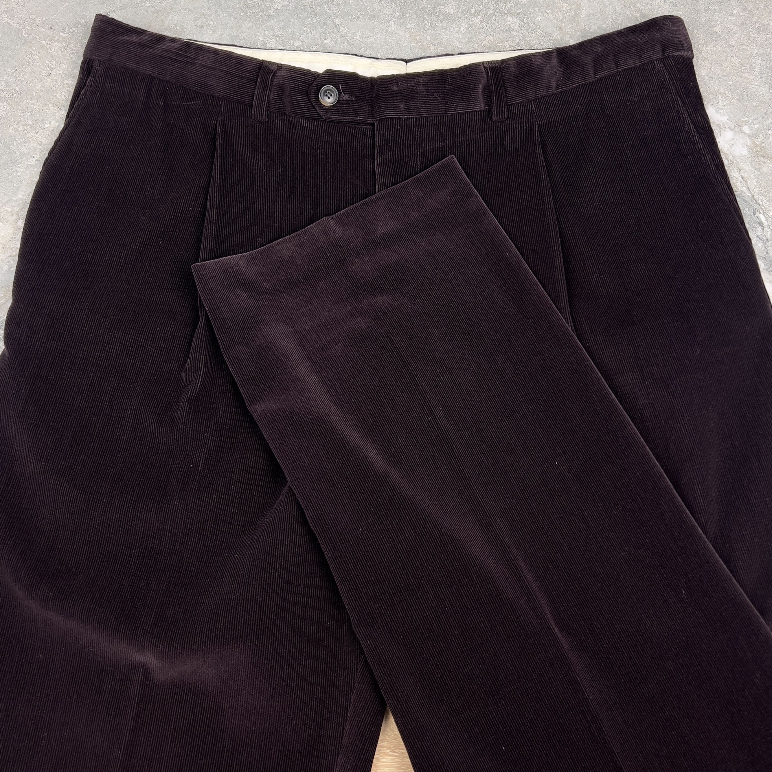 GIVENCHY Mens Corduroy Straight Fit Trousers Pants