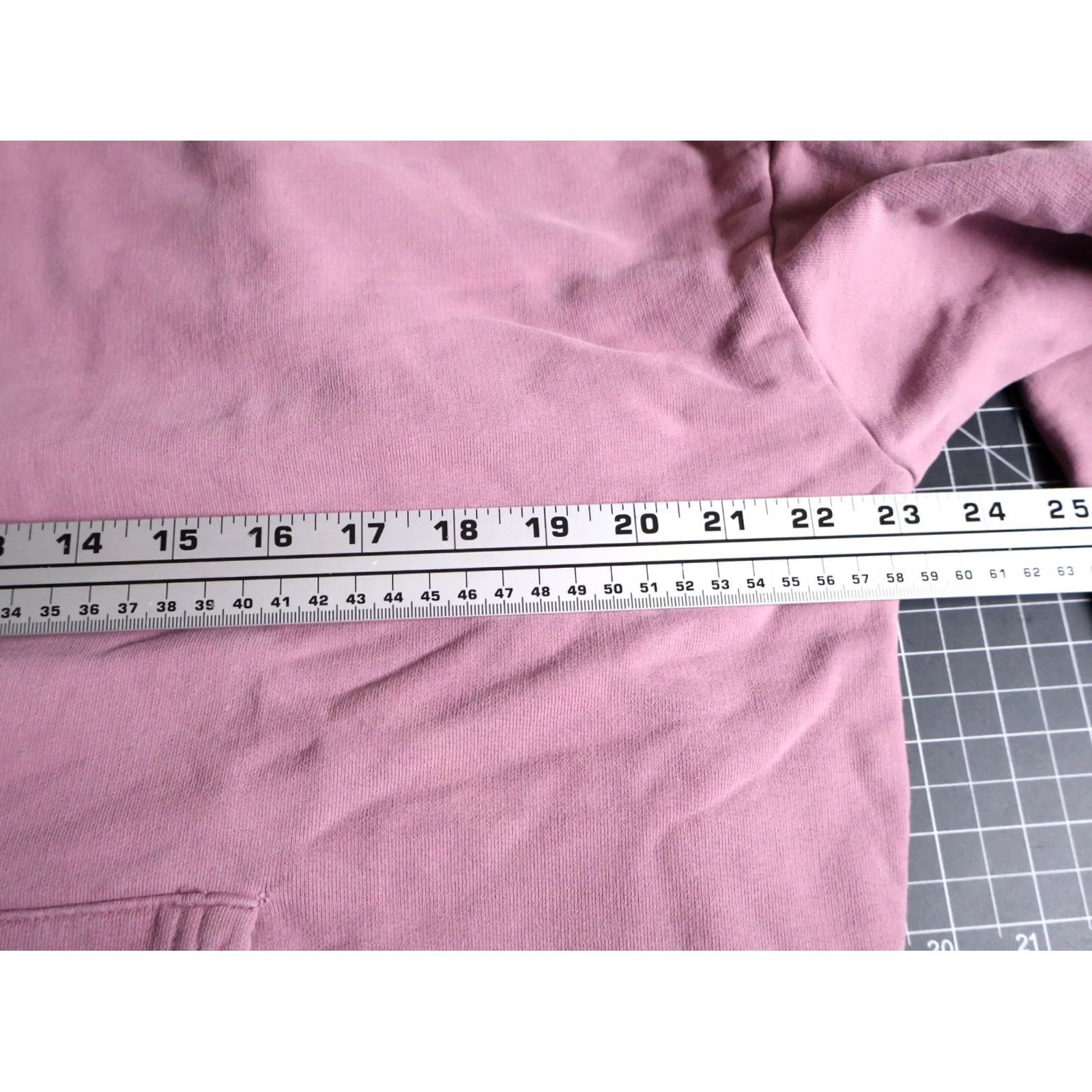 YoungLA Young LA French Terry Hoodie Mens Large Mauve Purple Drawstring Sweatshirt - Vintage Condition Size US L / EU 52-54 / 3 - 7 Thumbnail