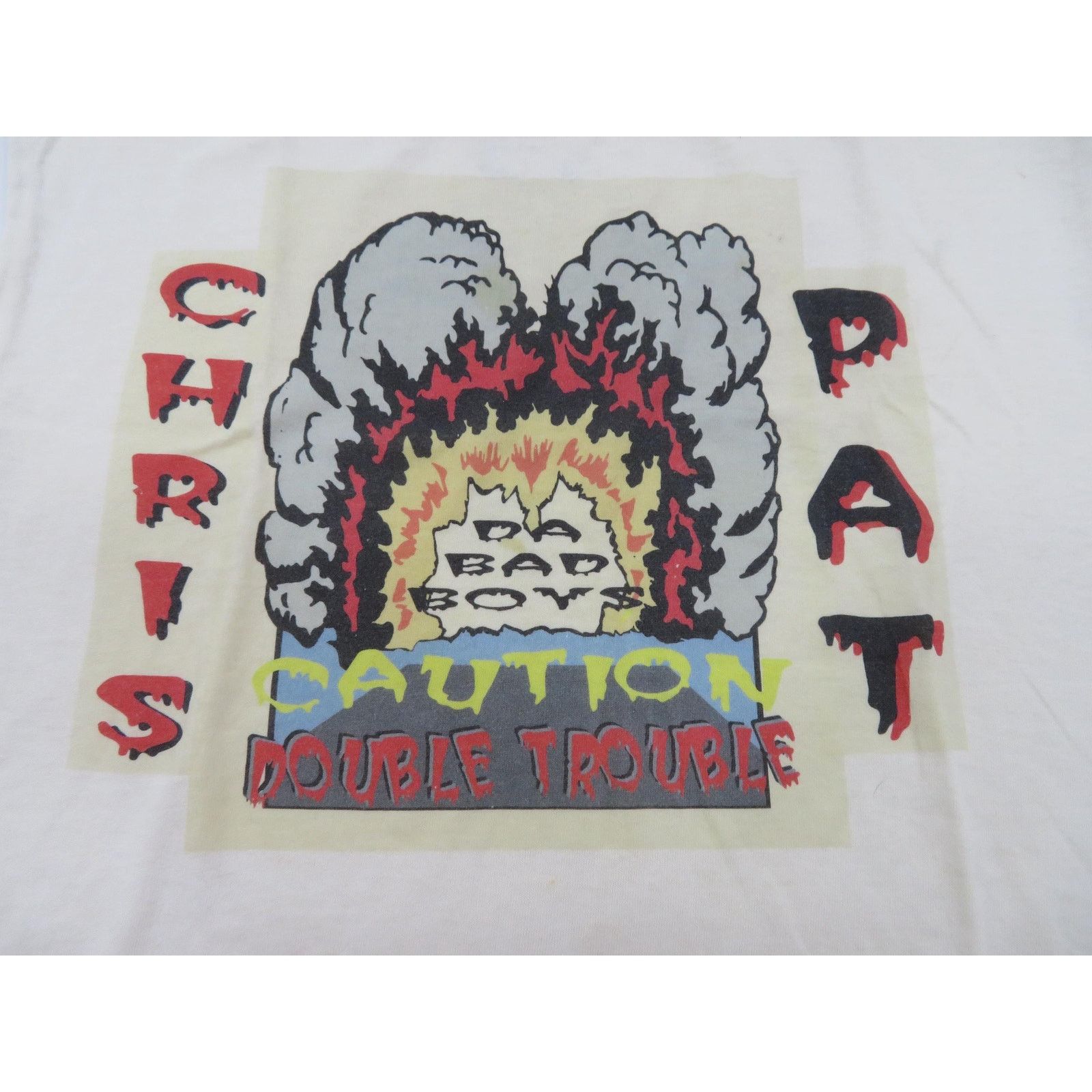 Hanes 90s Chris and Pat Da Bad Boys T-Shirt, Sleeveless Size M Size US M / EU 48-50 / 2 - 2 Thumbnail